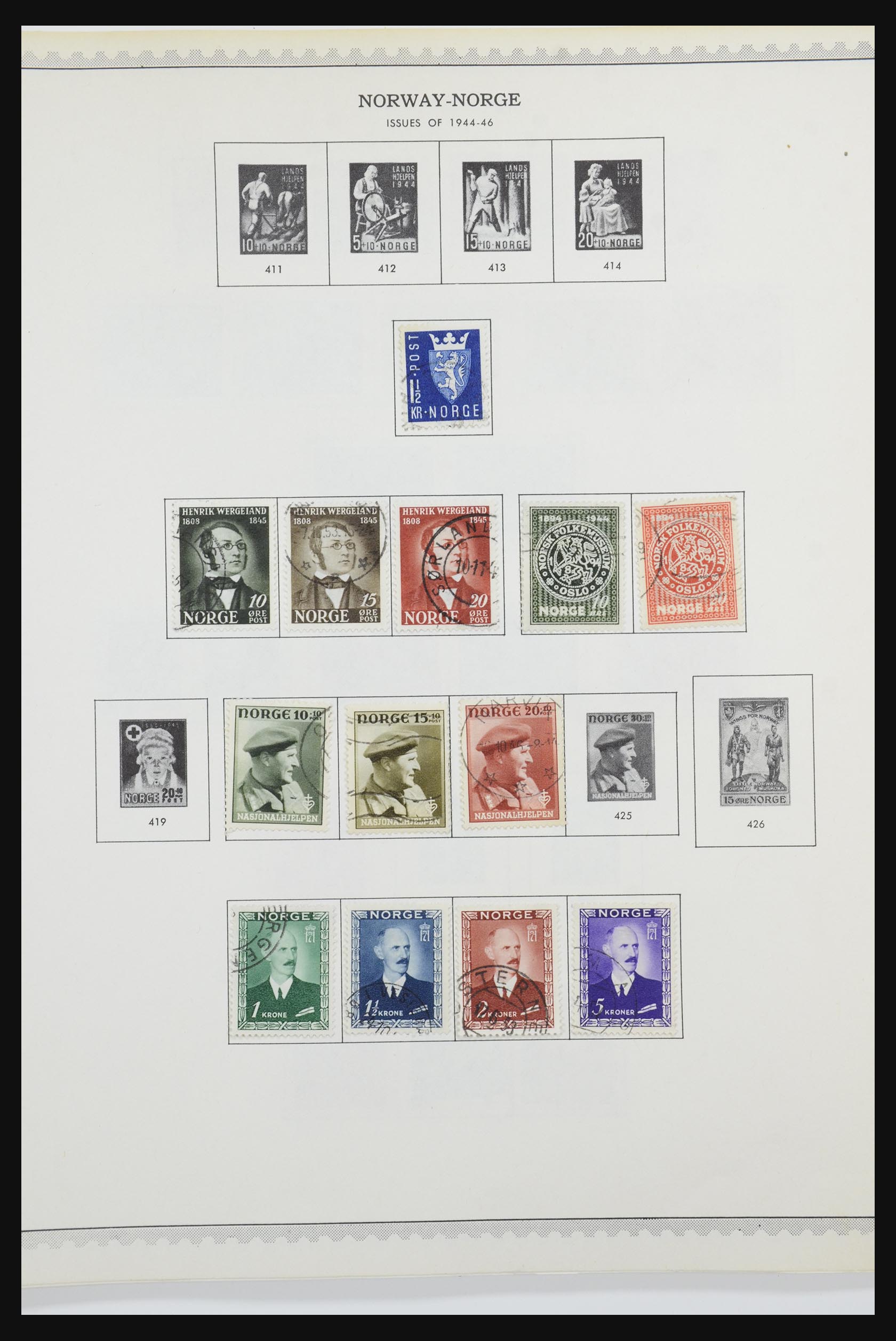 31612 117 - 31612 Scandinavië 1855-2010.