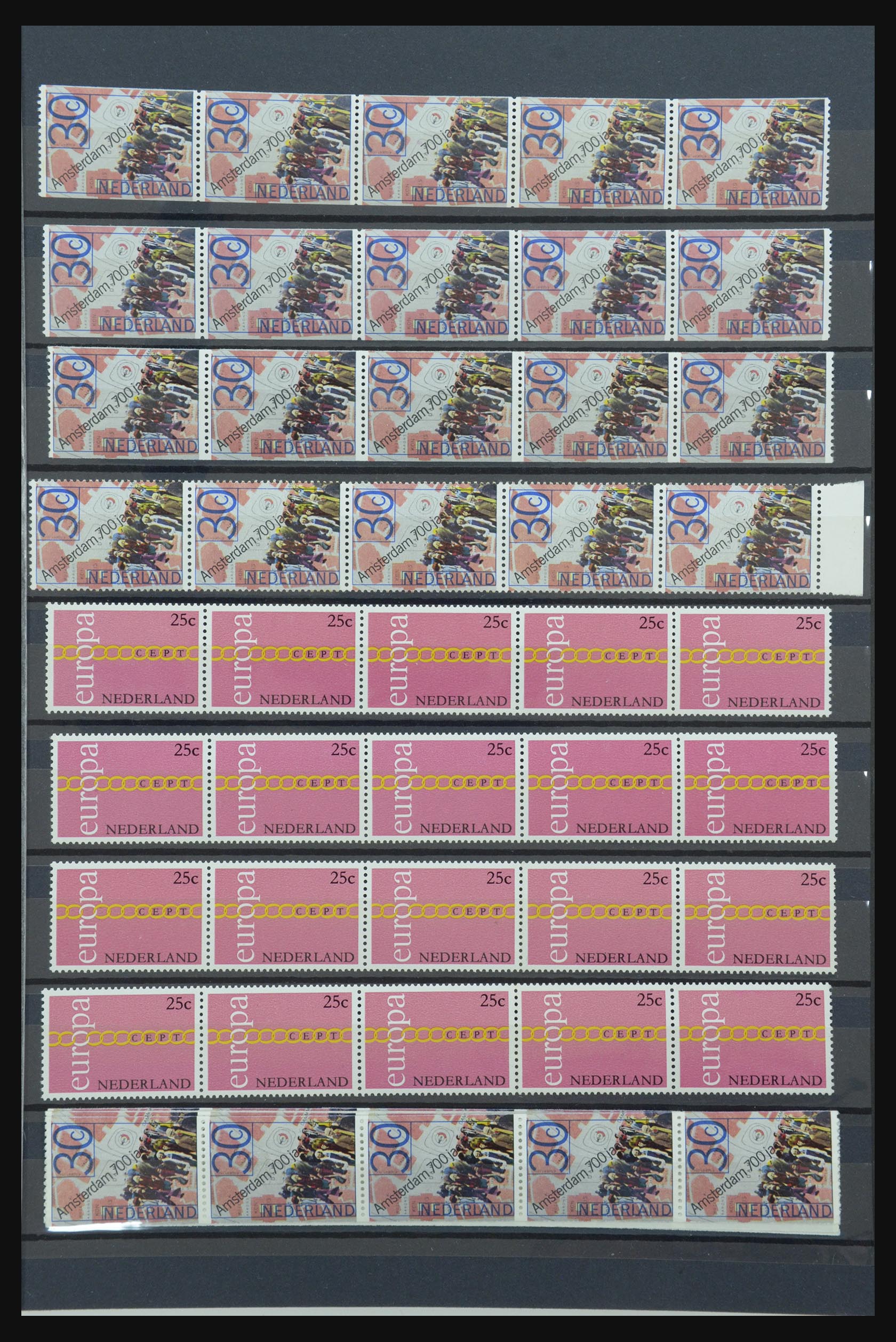 31625 003 - 31625 Netherlands coilstamps 1965-2009.