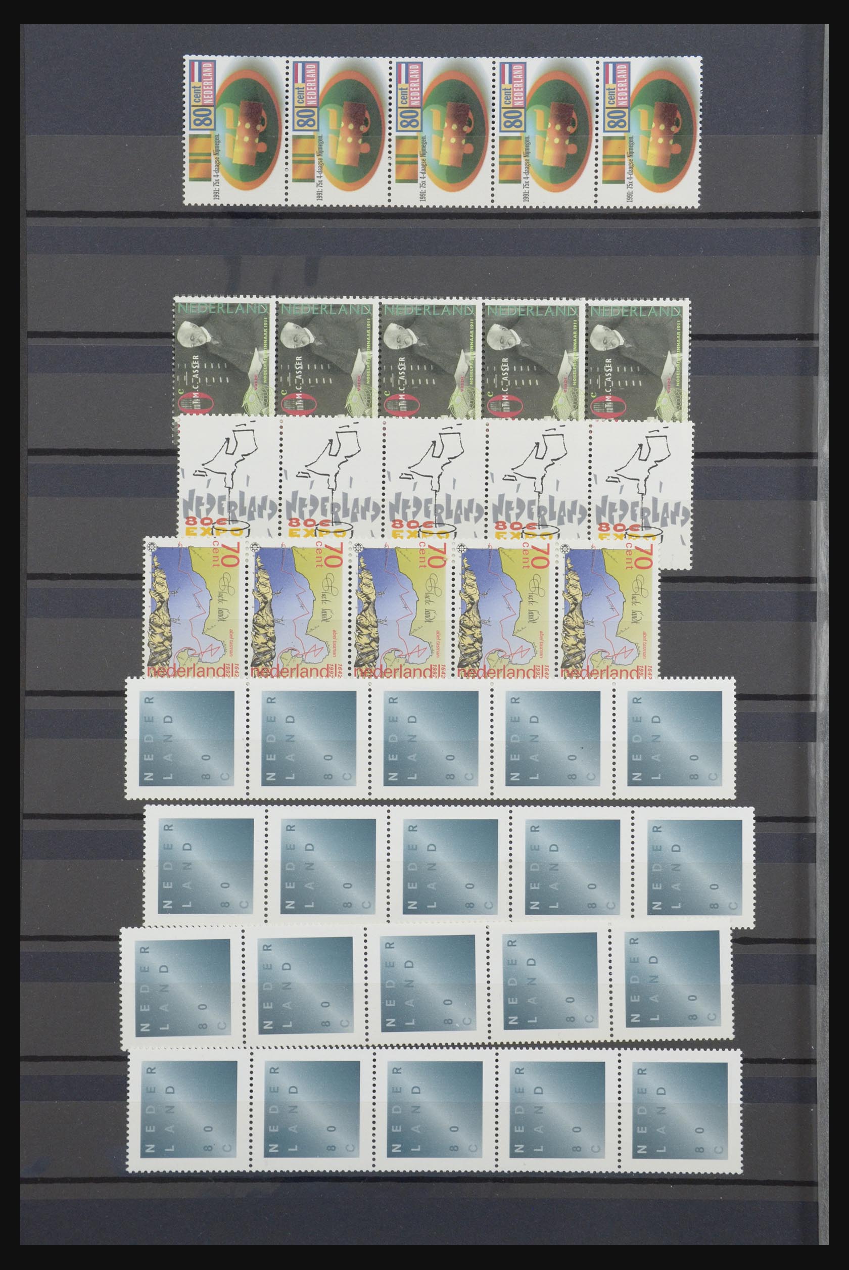 31625 014 - 31625 Nederland rolzegels 1965-2009.