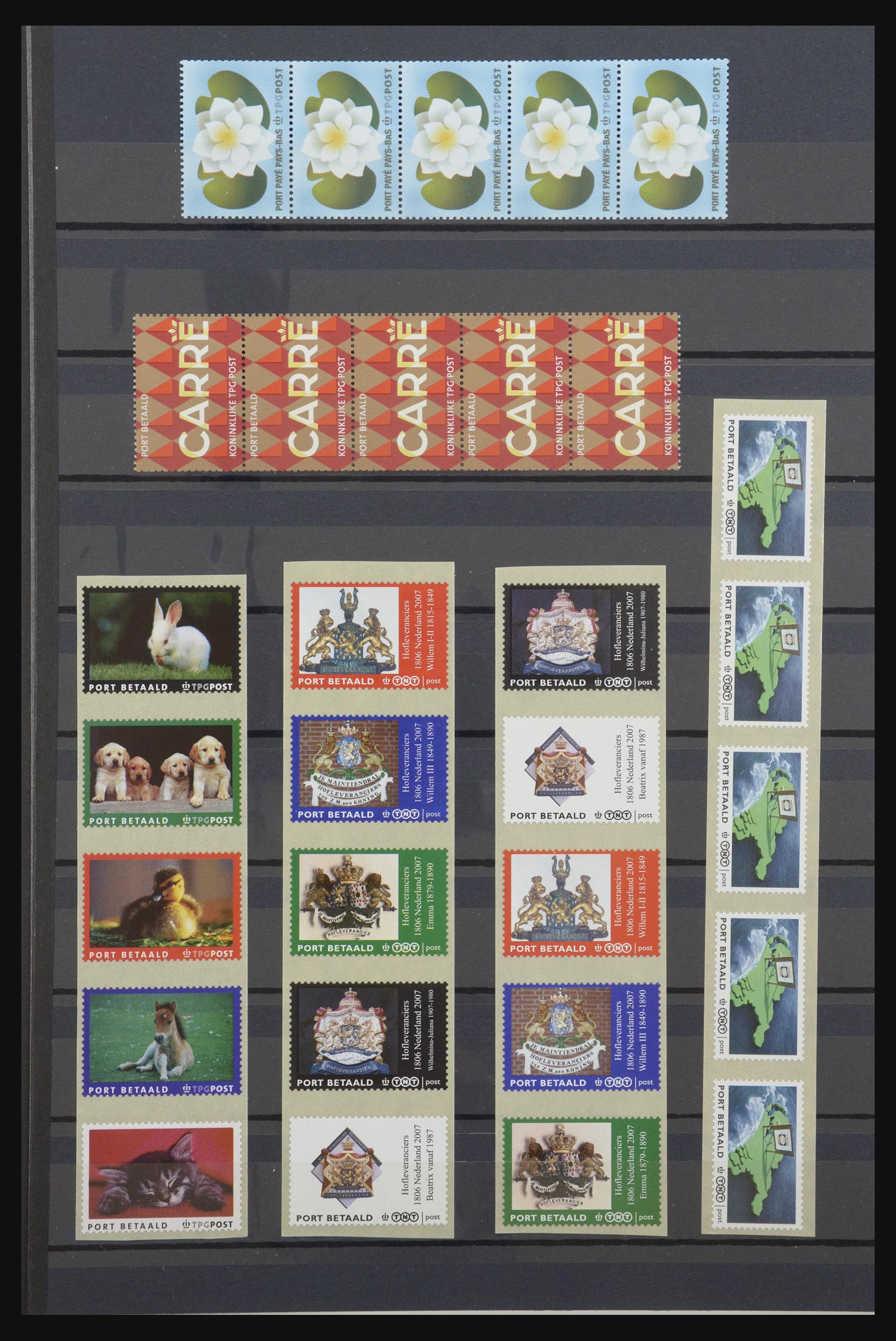 31625 018 - 31625 Netherlands coilstamps 1965-2009.