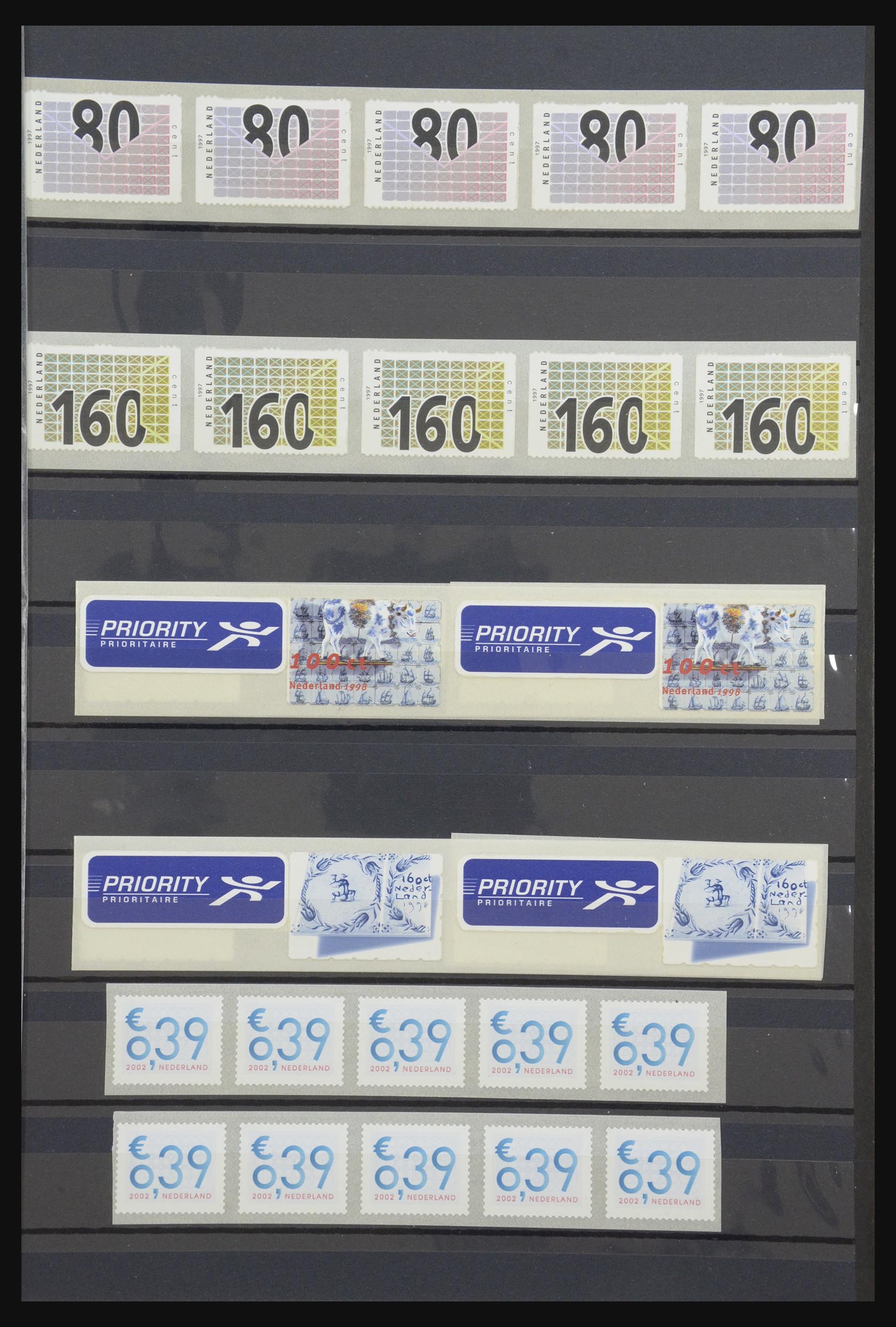 31625 027 - 31625 Nederland rolzegels 1965-2009.