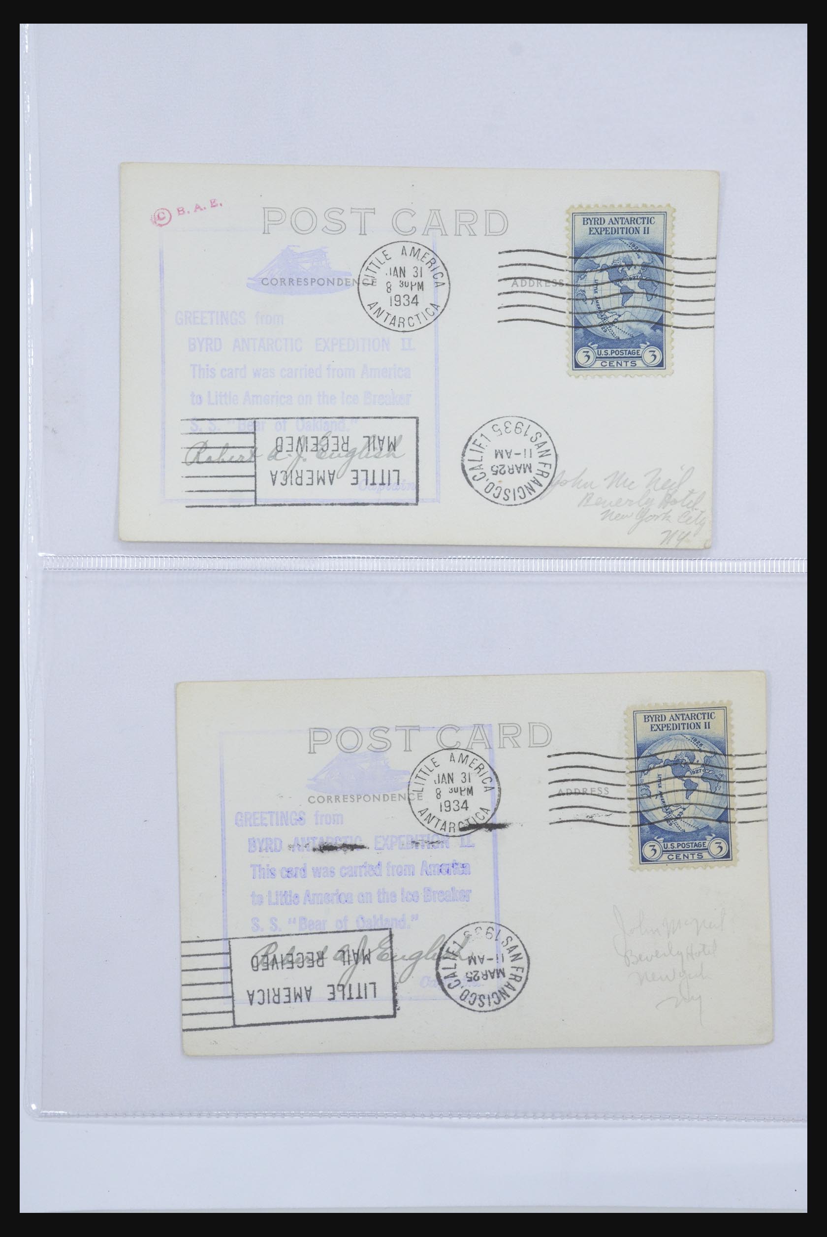31627 010 - 31627 Byrd Antarctic Expedition 1934.