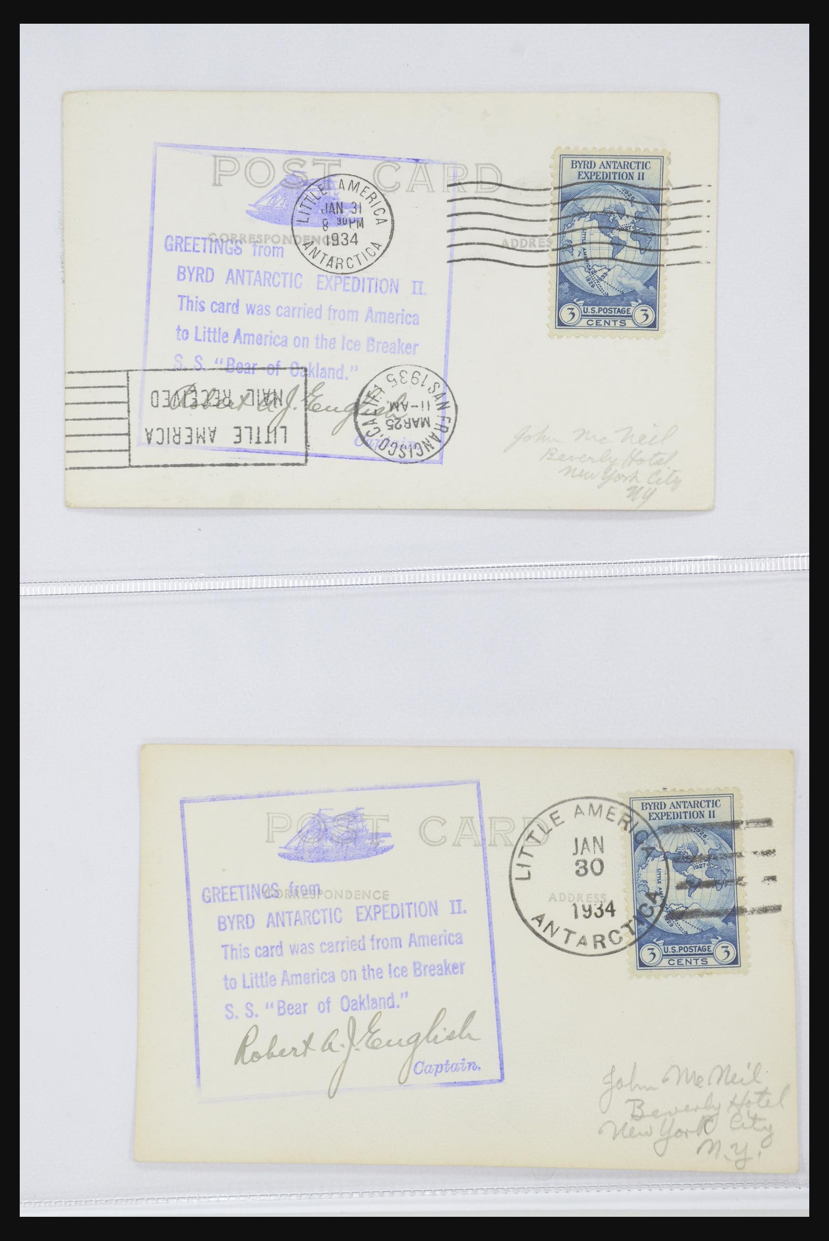 31627 014 - 31627 Byrd Antarctic Expedition 1934.