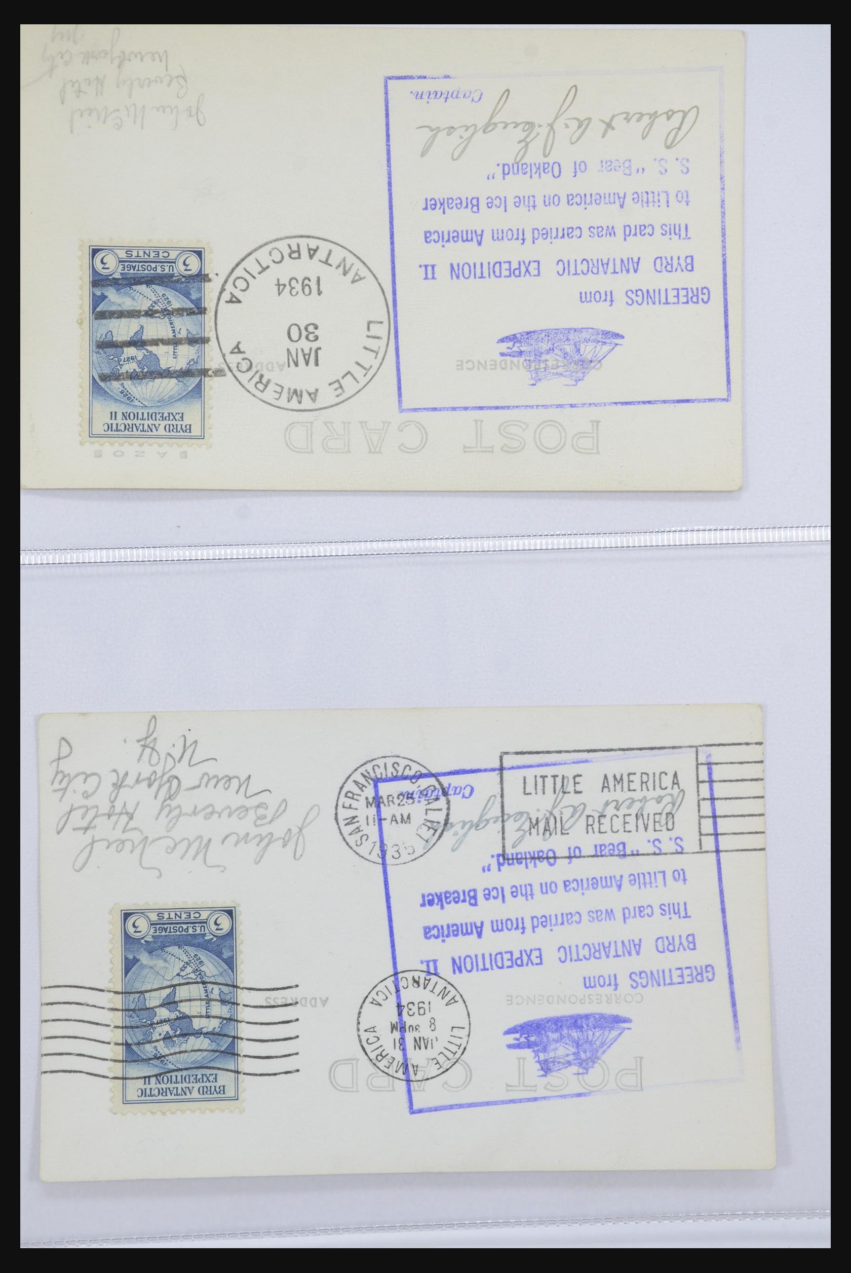 31627 018 - 31627 Byrd Antarctic Expedition 1934.