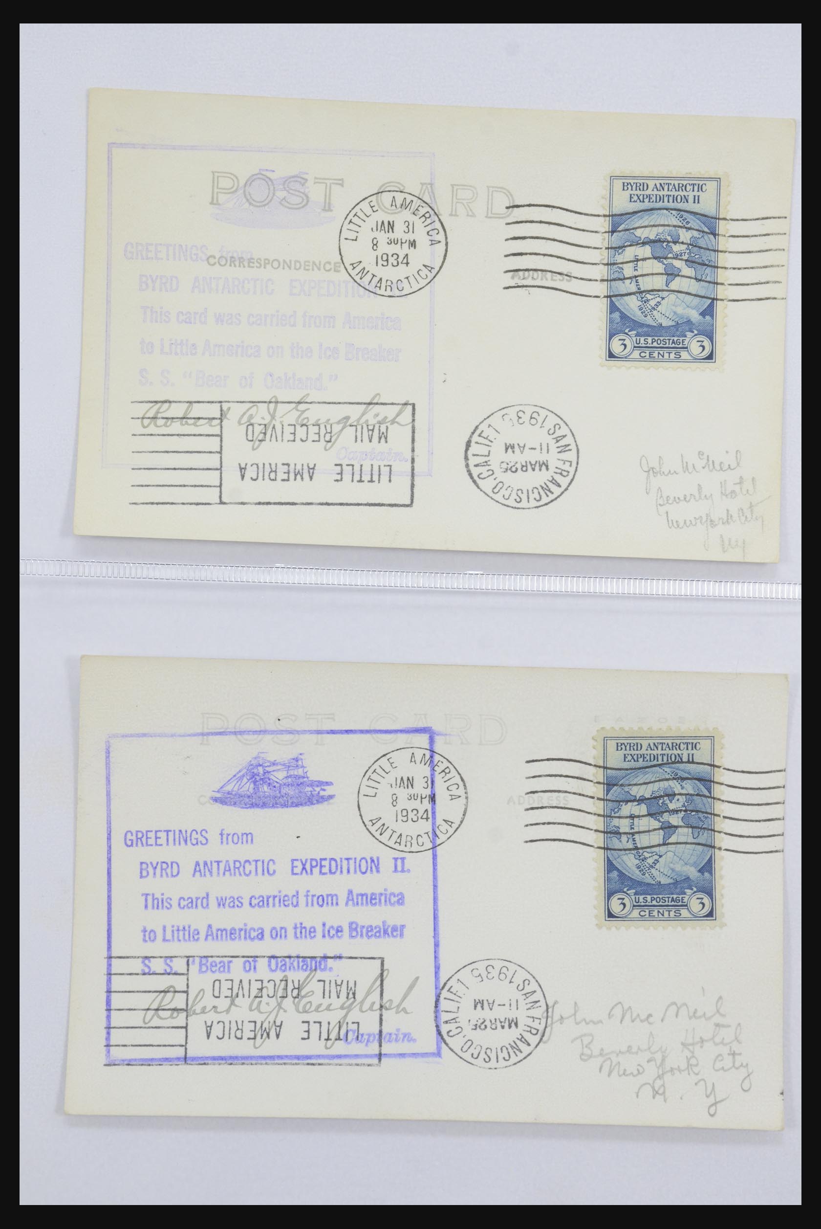 31627 026 - 31627 Byrd Antarctic Expedition 1934.