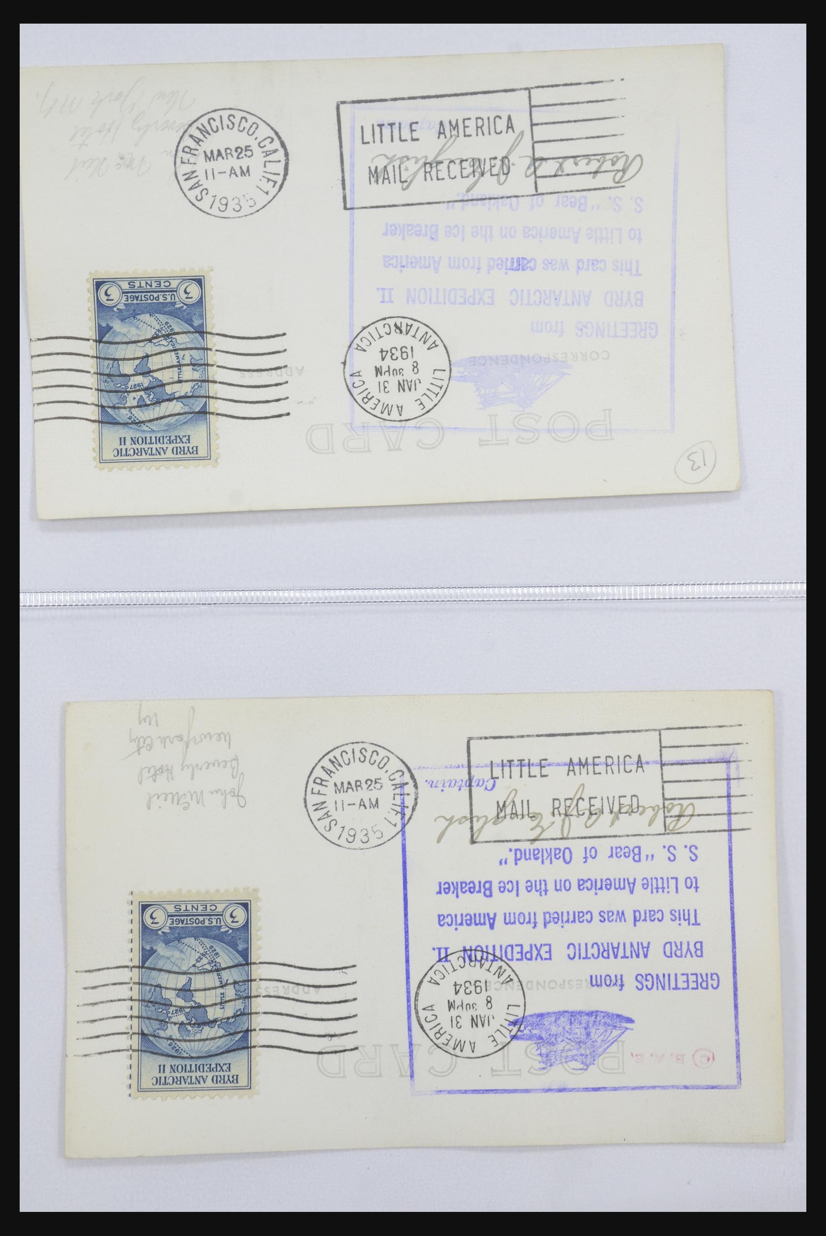 31627 028 - 31627 Byrd Antarctic Expedition 1934.