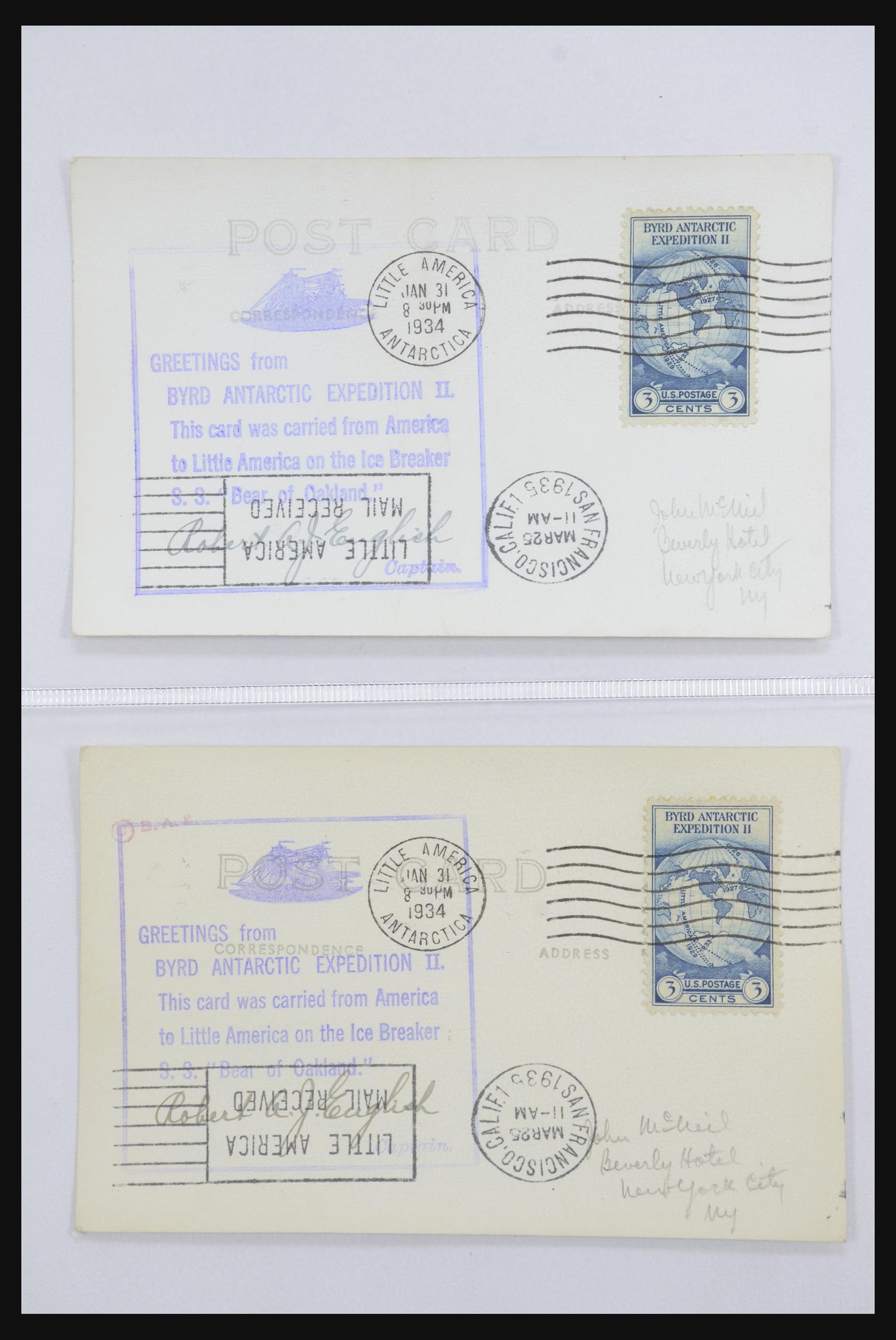 31627 030 - 31627 Byrd Antarctic Expedition 1934.