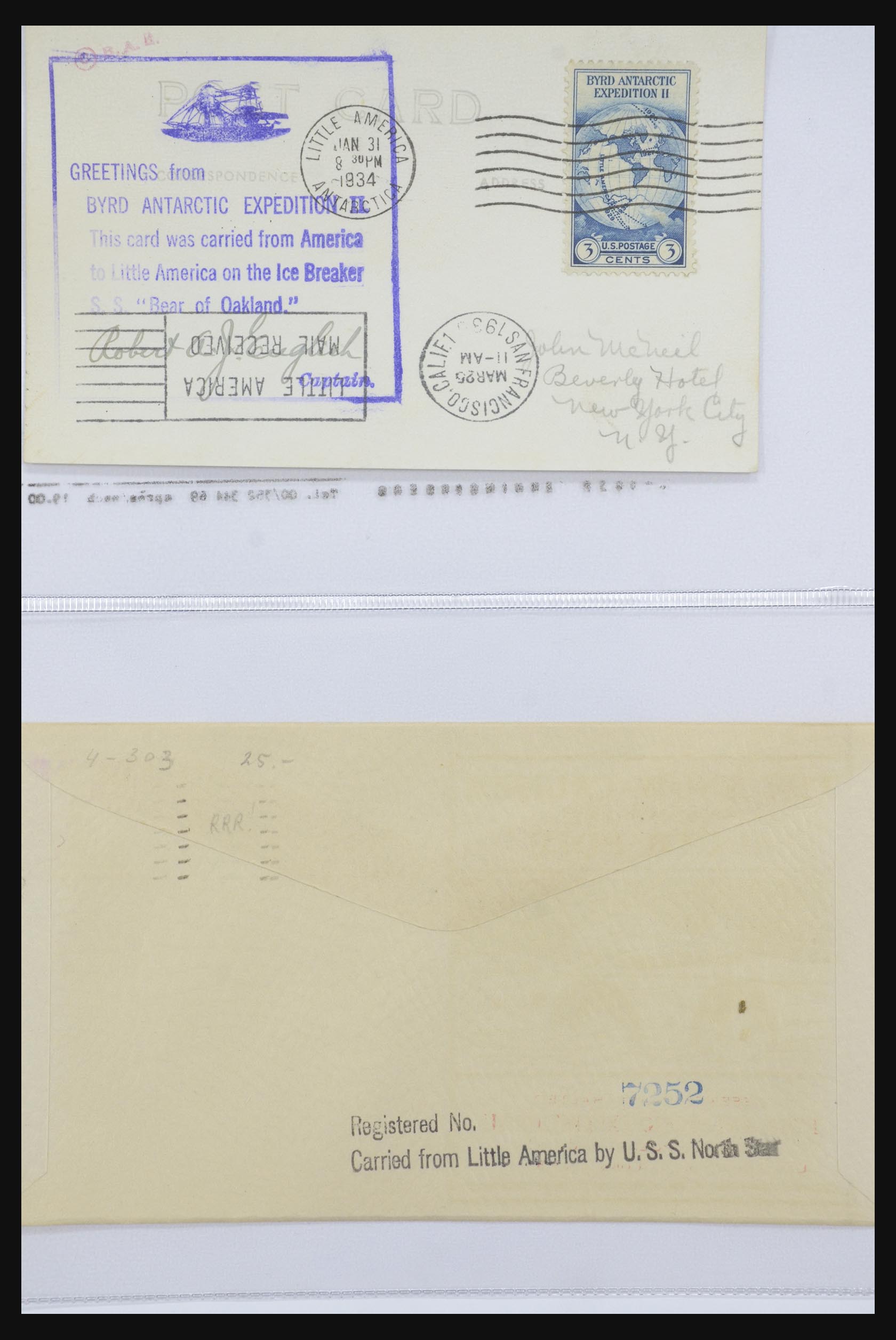 31627 032 - 31627 Byrd Antarctic Expedition 1934.