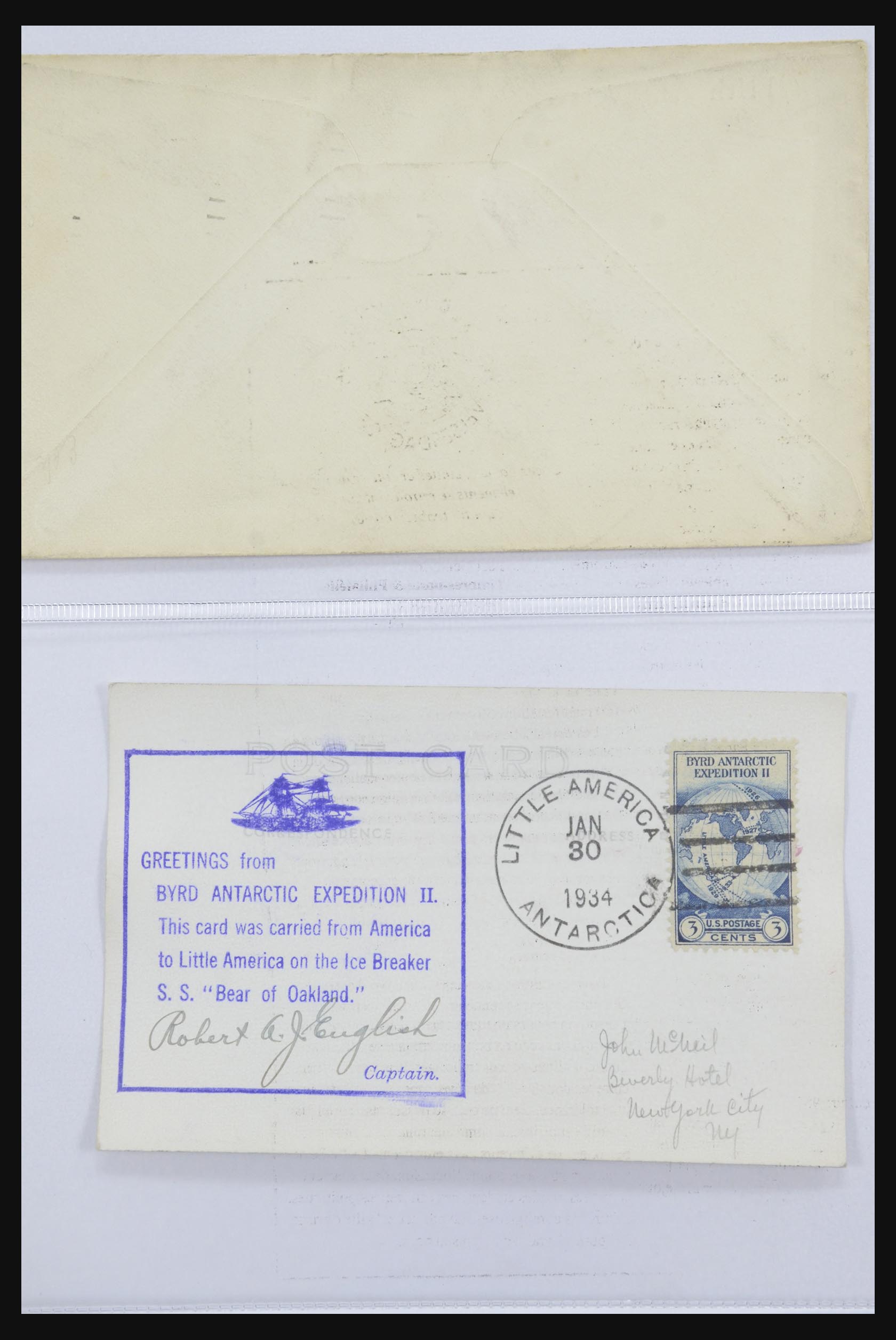 31627 038 - 31627 Byrd Antarctic Expedition 1934.