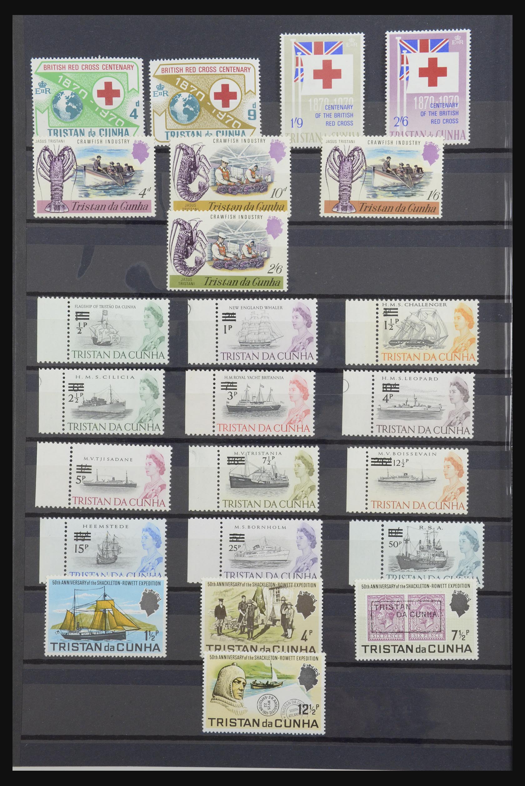 31634 011 - 31634 Tristan da Cunha 1952-1988.