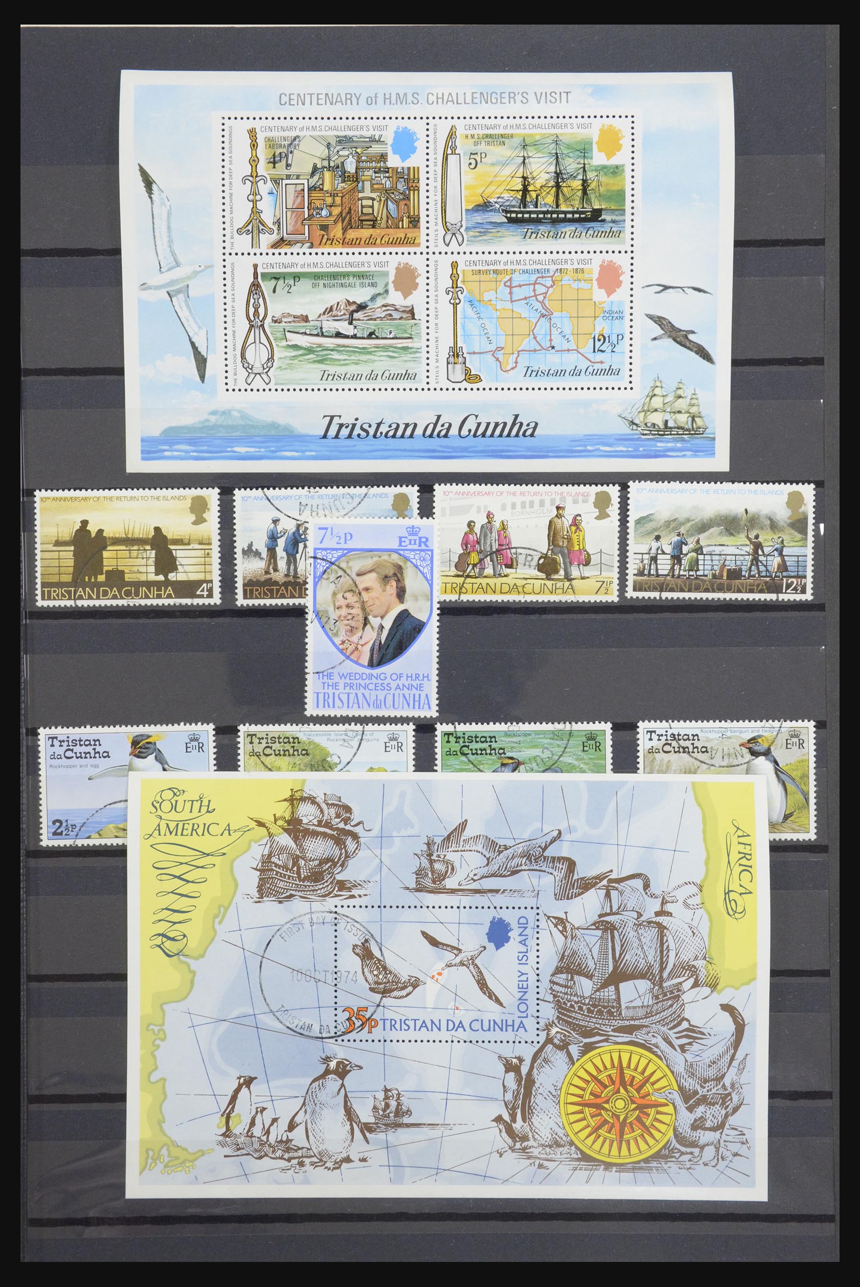 31634 016 - 31634 Tristan da Cunha 1952-1988.