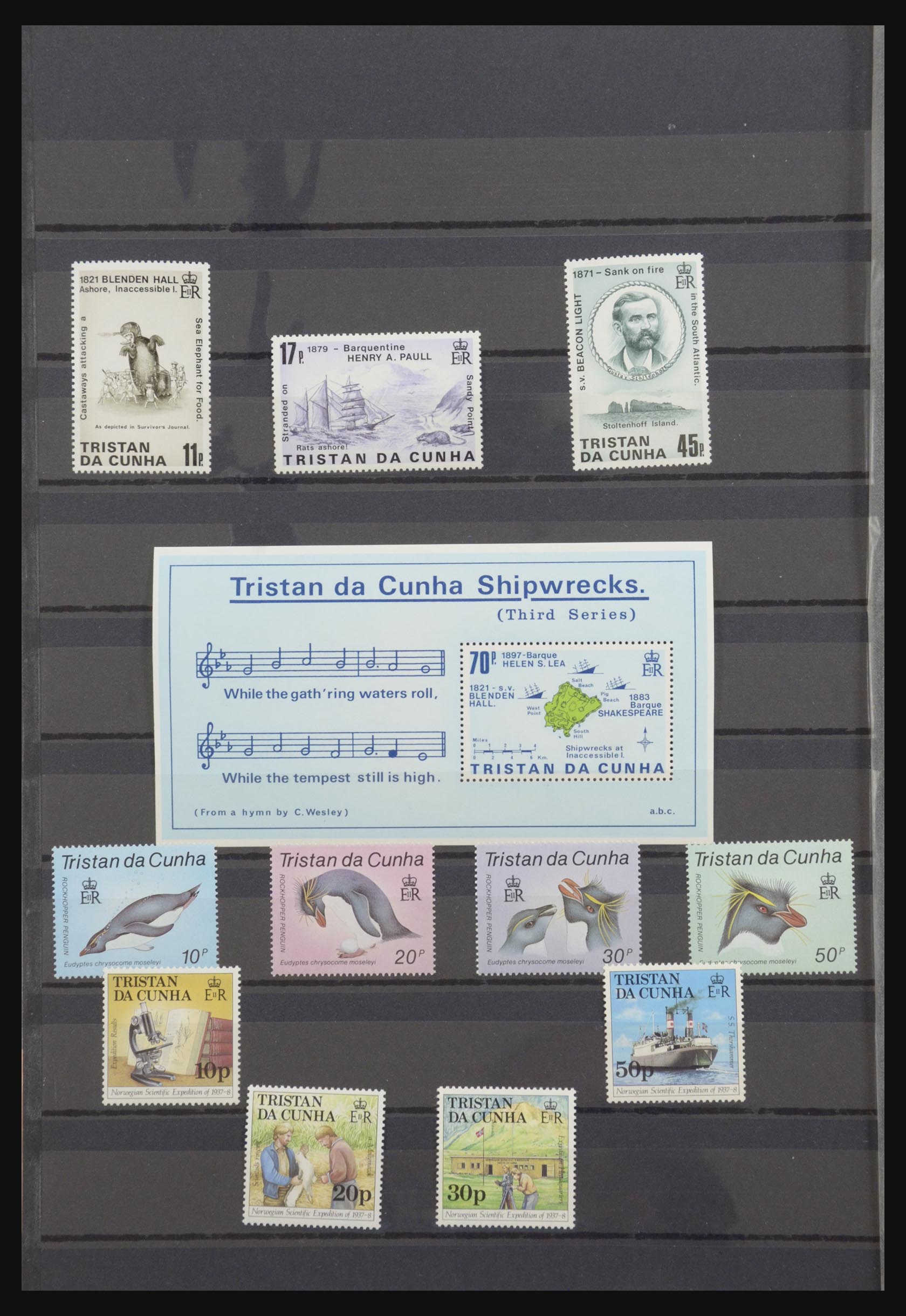 31634 045 - 31634 Tristan da Cunha 1952-1988.