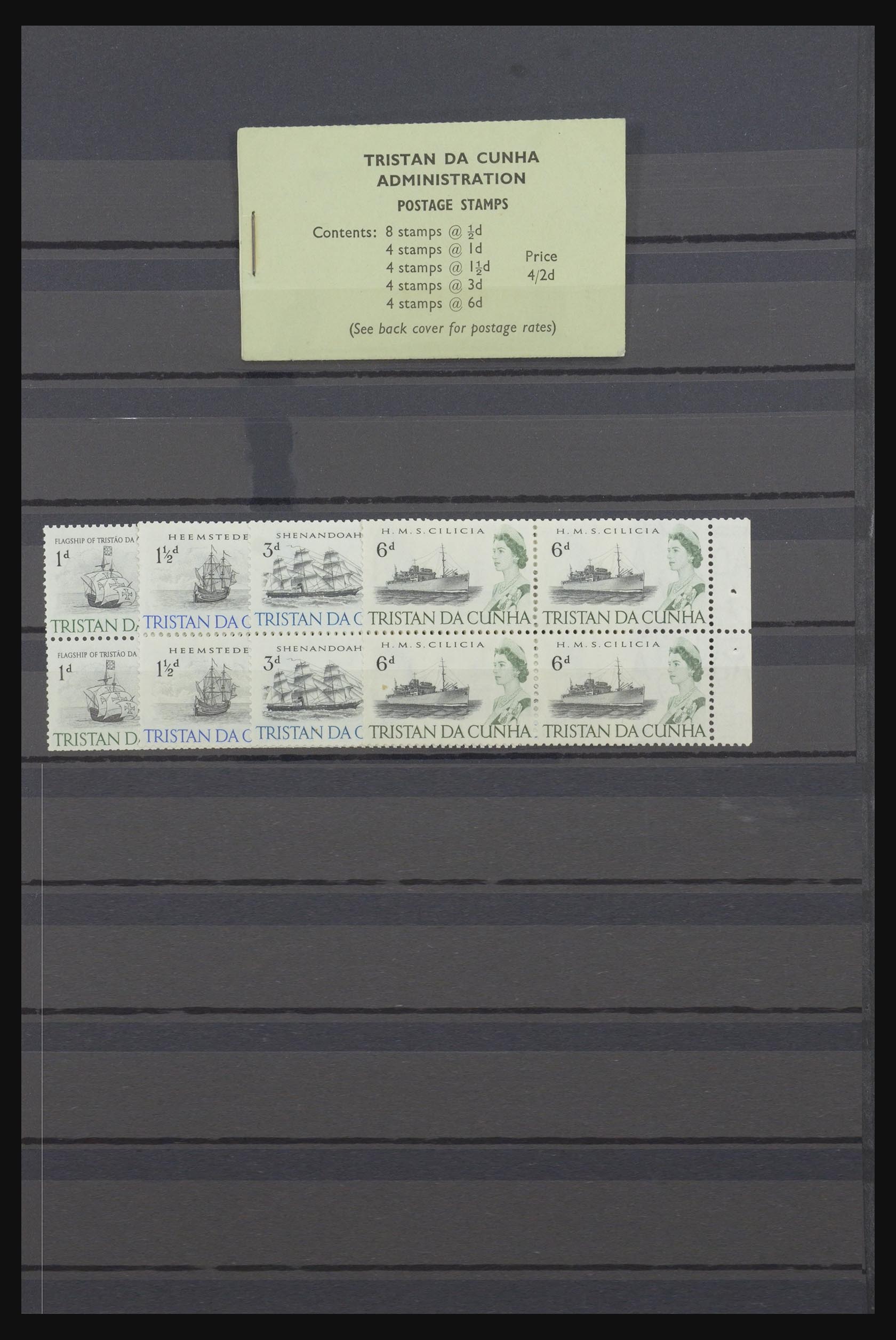 31634 049 - 31634 Tristan da Cunha 1952-1988.