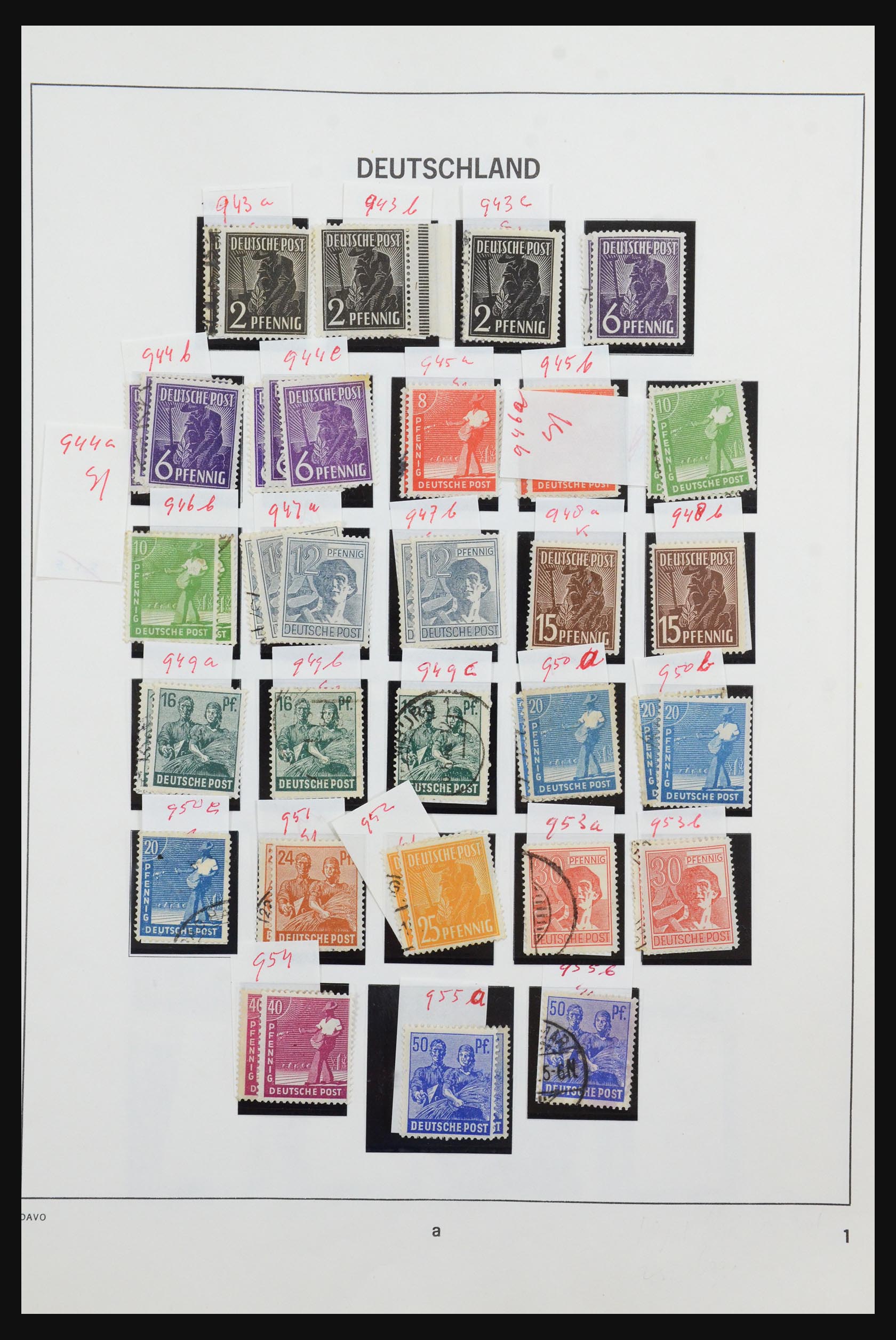 31635 003 - 31635 Bundespost 1949-2000.