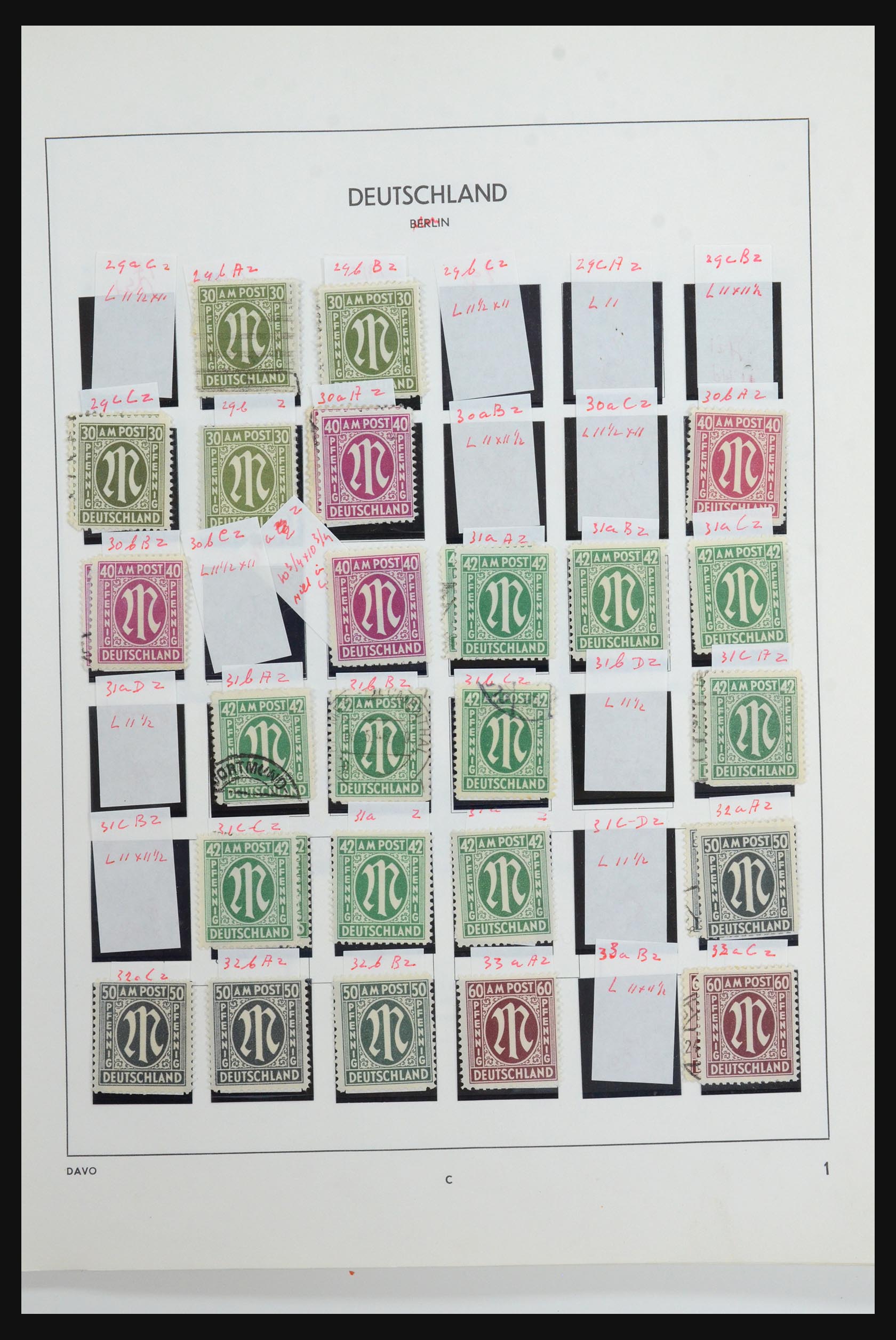 31635 031 - 31635 Bundespost 1949-2000.