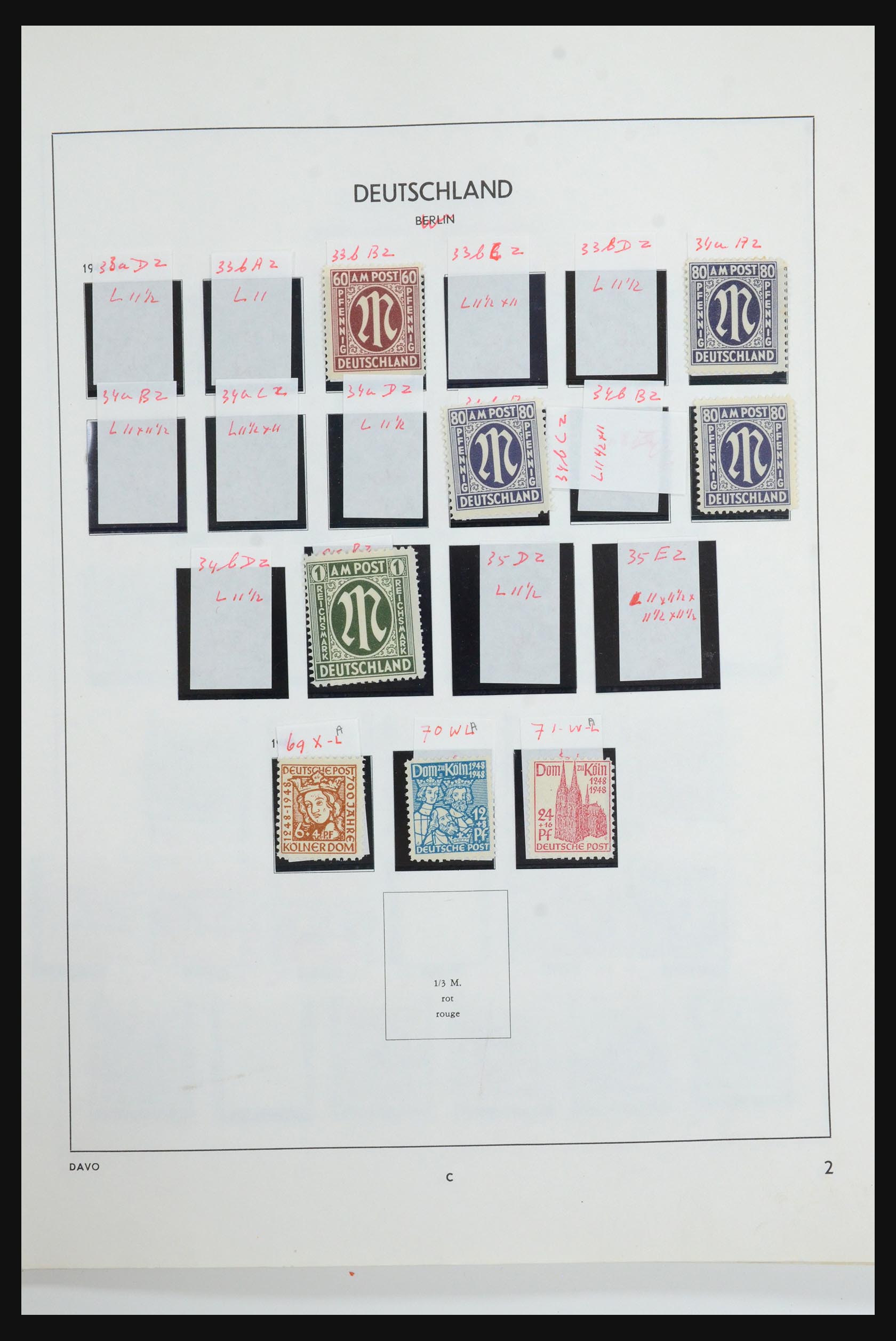 31635 032 - 31635 Bundespost 1949-2000.