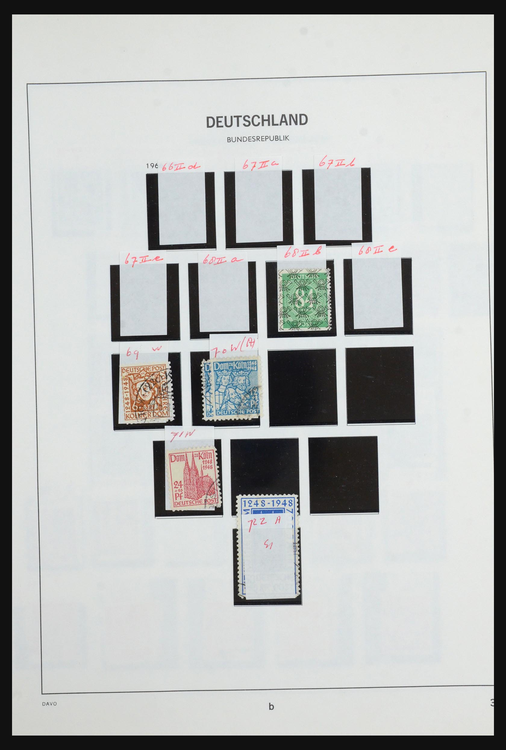 31635 037 - 31635 Bundespost 1949-2000.