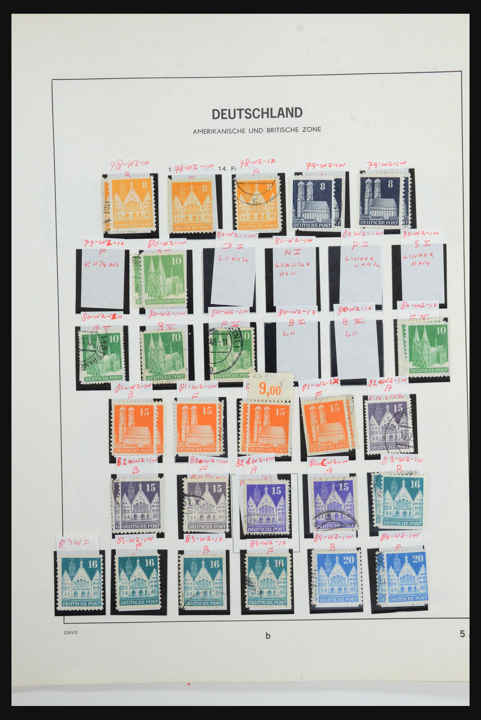 31635 039 - 31635 Bundespost 1949-2000.