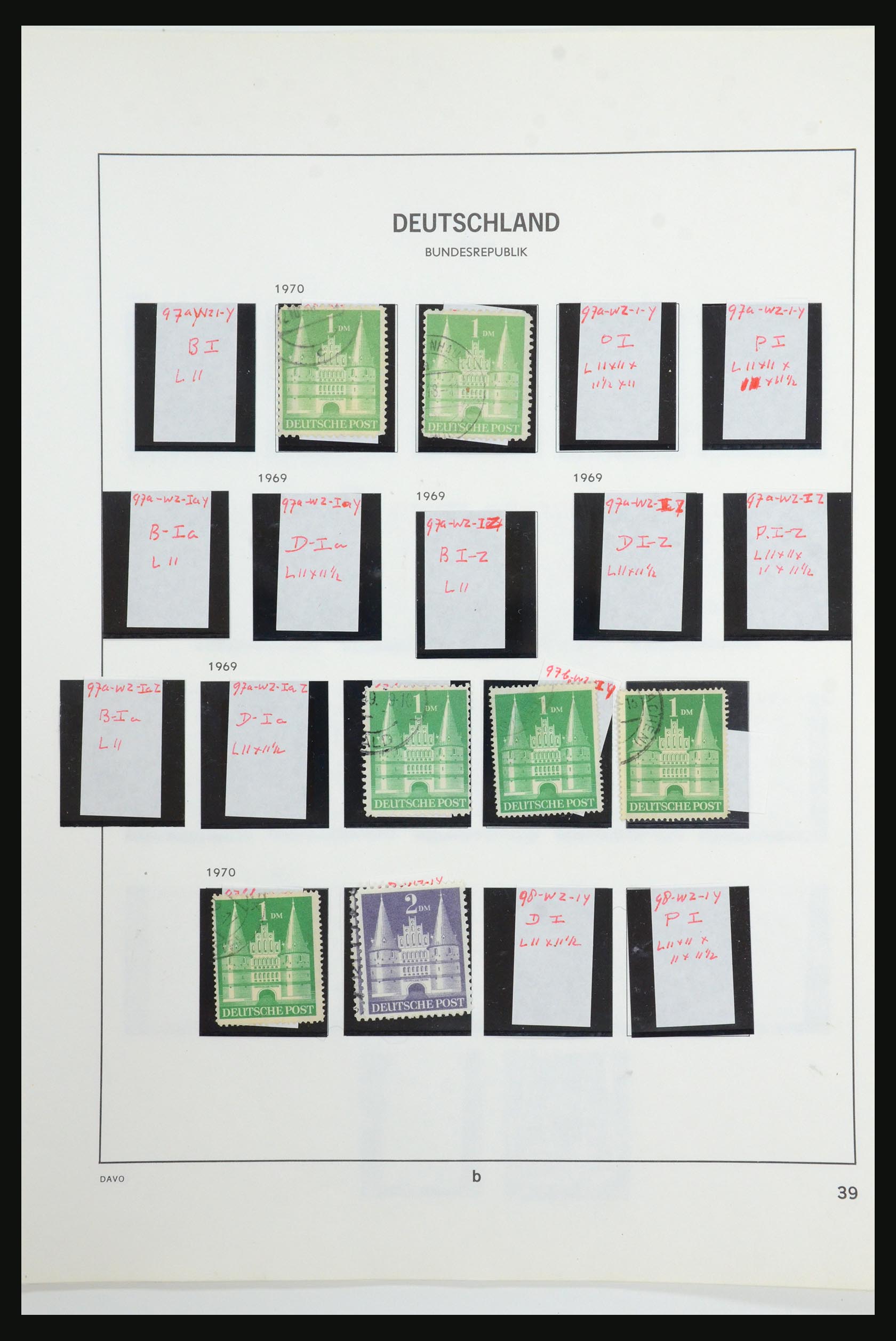 31635 044 - 31635 Bundespost 1949-2000.