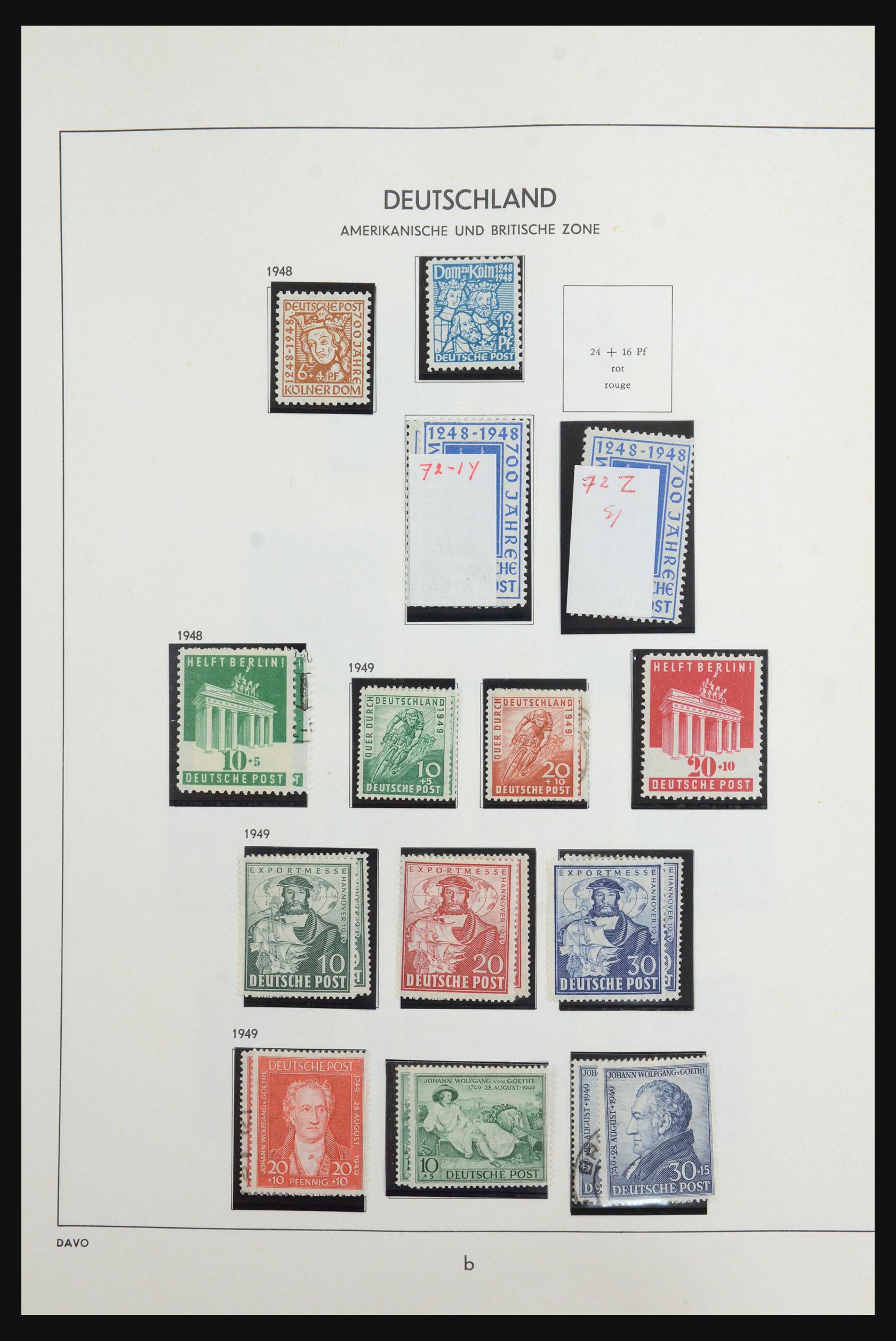 31635 046 - 31635 Bundespost 1949-2000.