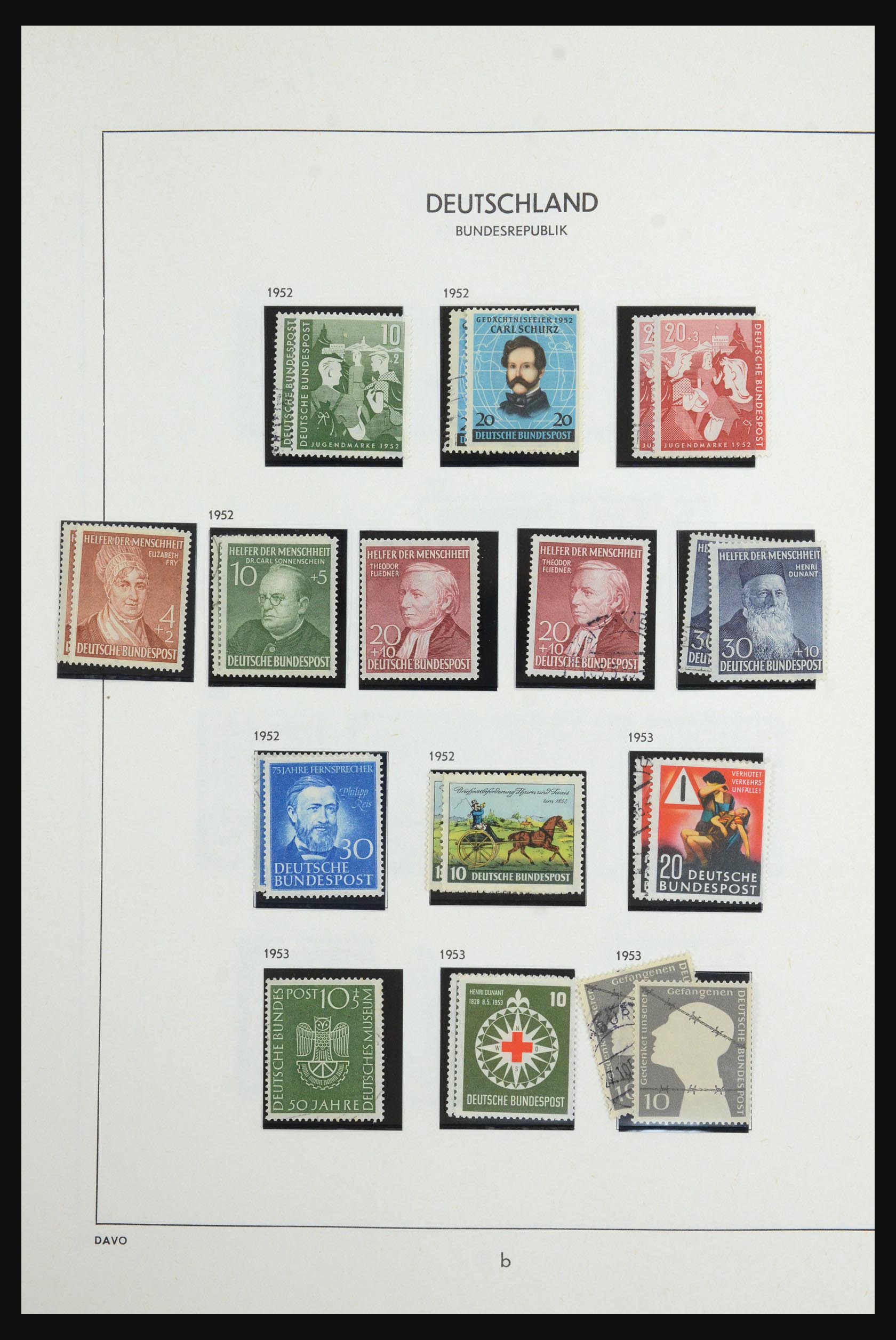 31635 050 - 31635 Bundespost 1949-2000.