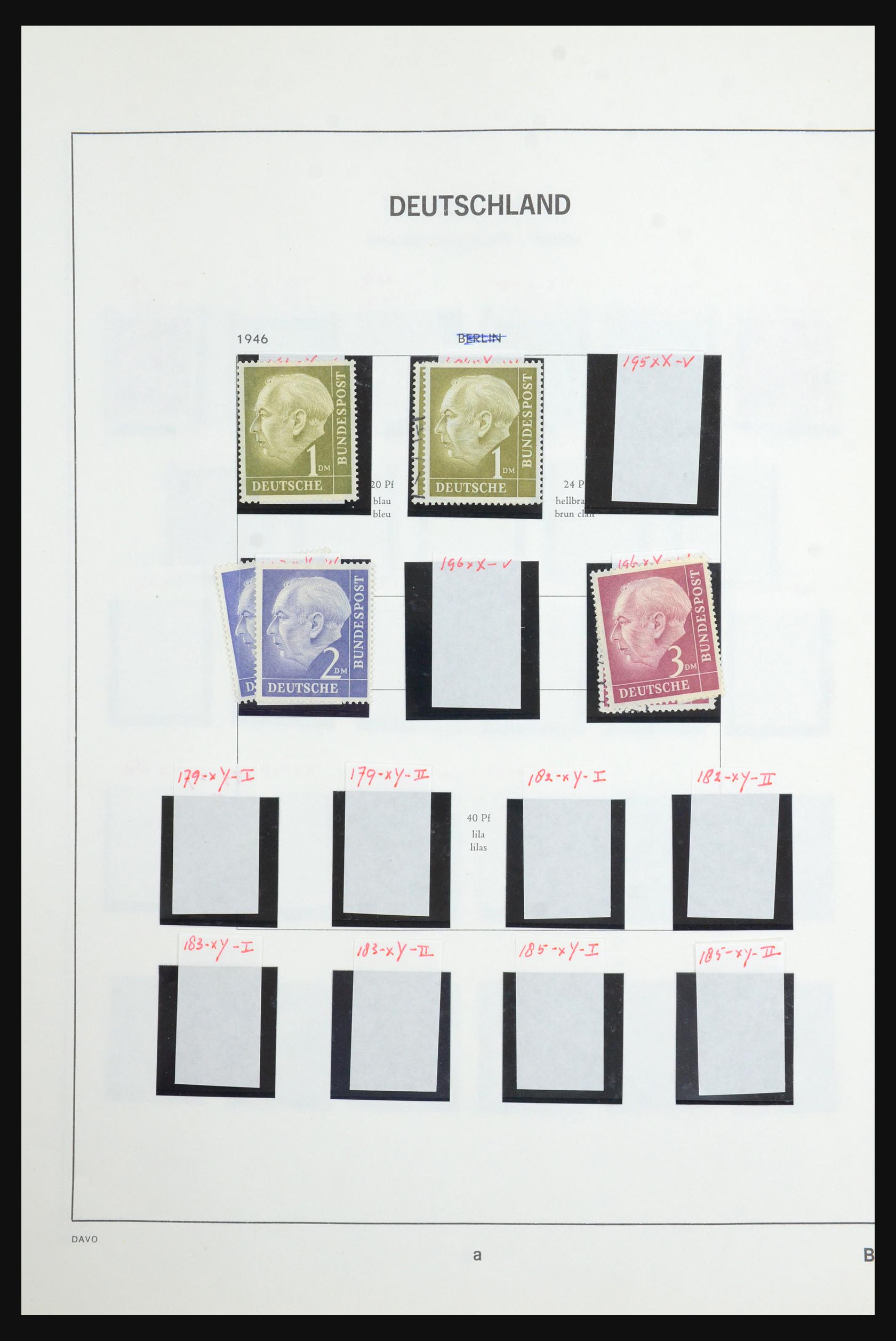 31635 053 - 31635 Bundespost 1949-2000.
