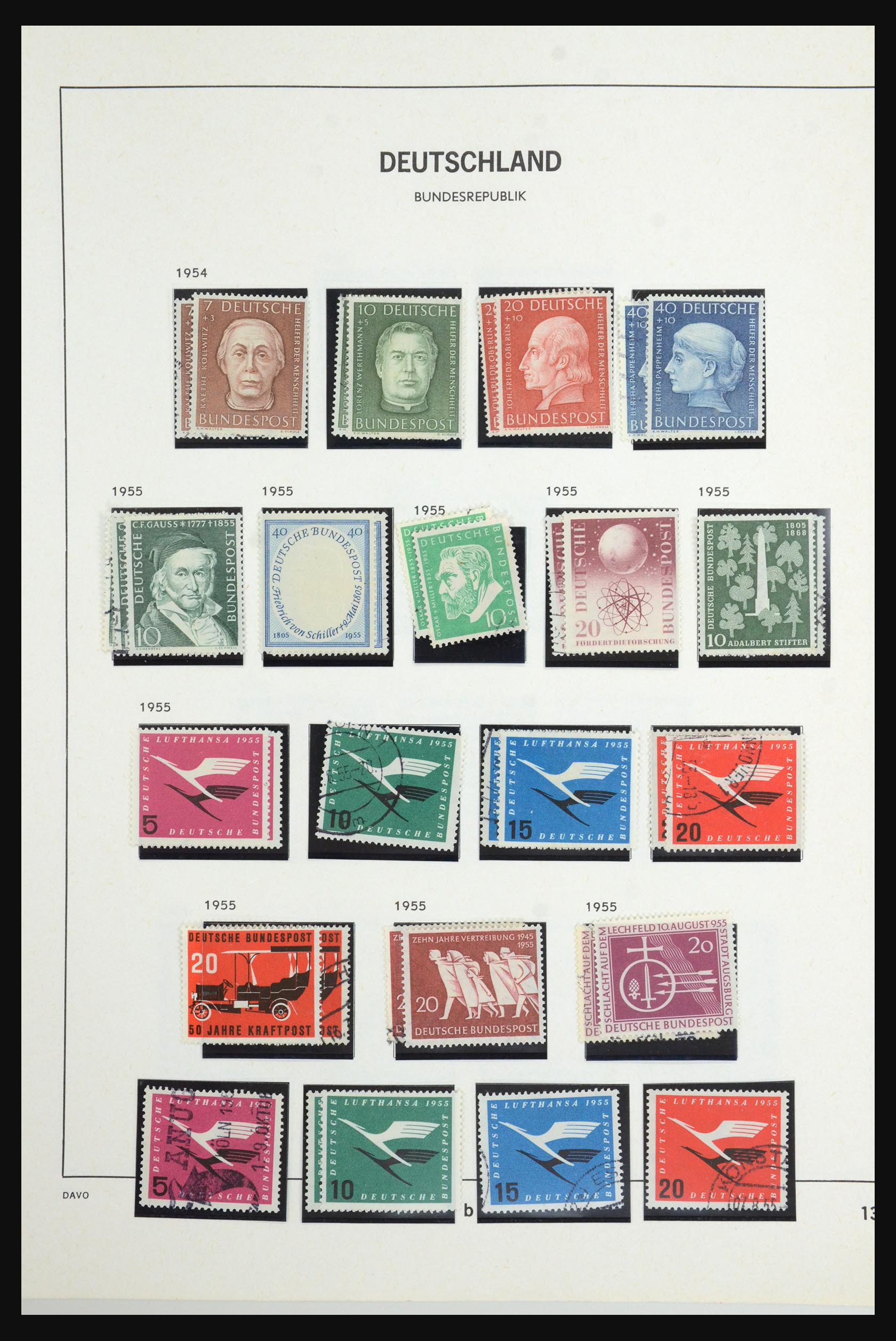 31635 055 - 31635 Bundespost 1949-2000.