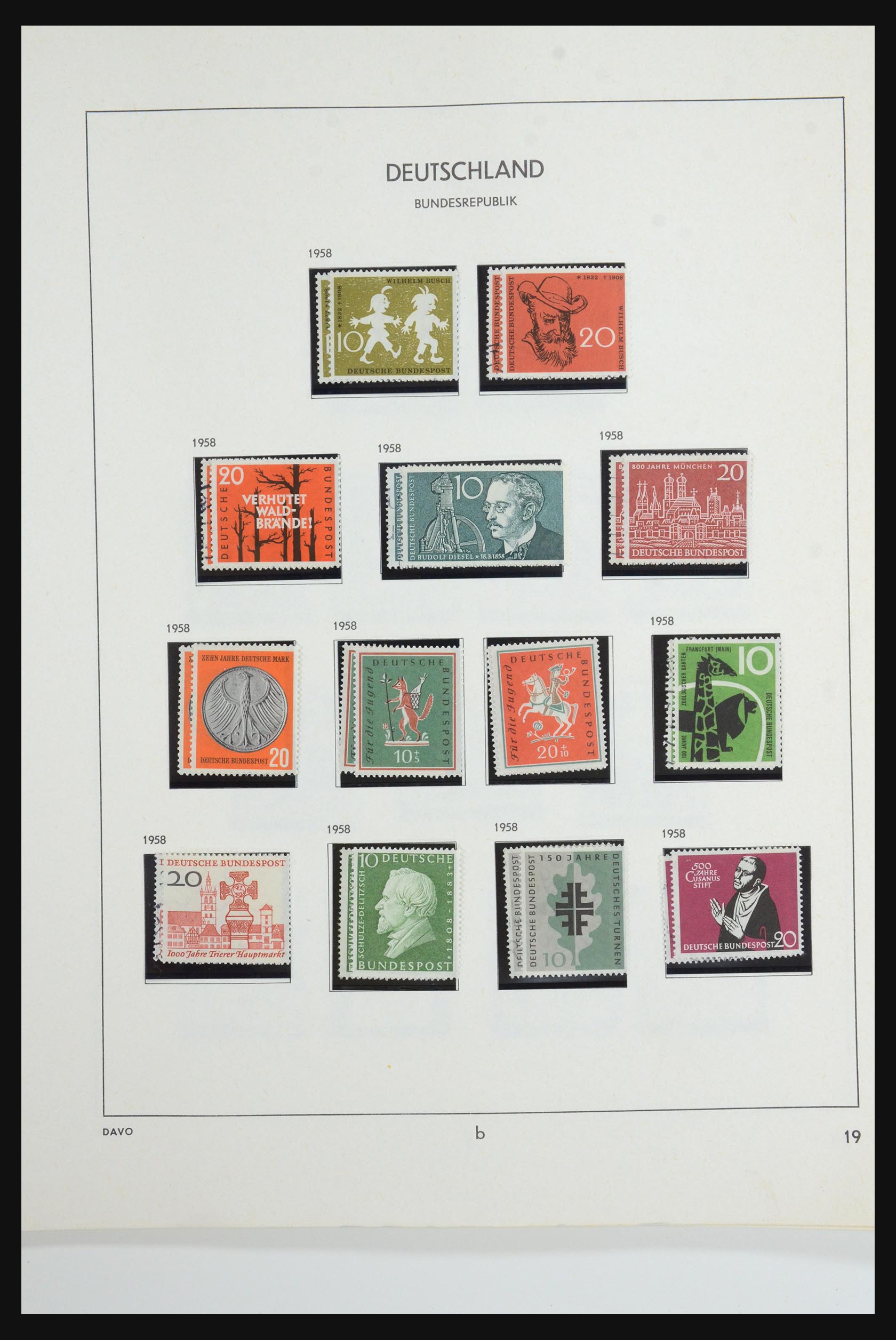 31635 061 - 31635 Bundespost 1949-2000.