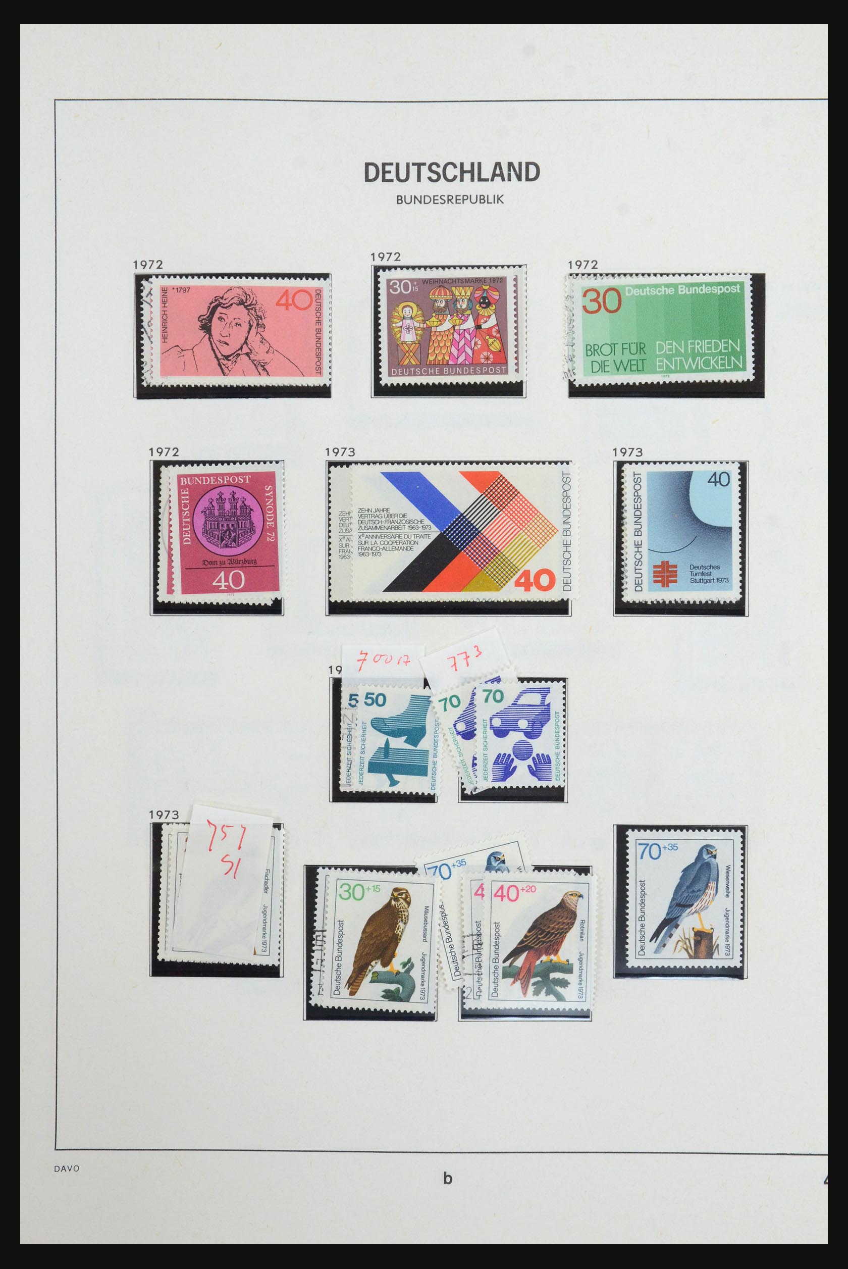 31635 092 - 31635 Bundespost 1949-2000.