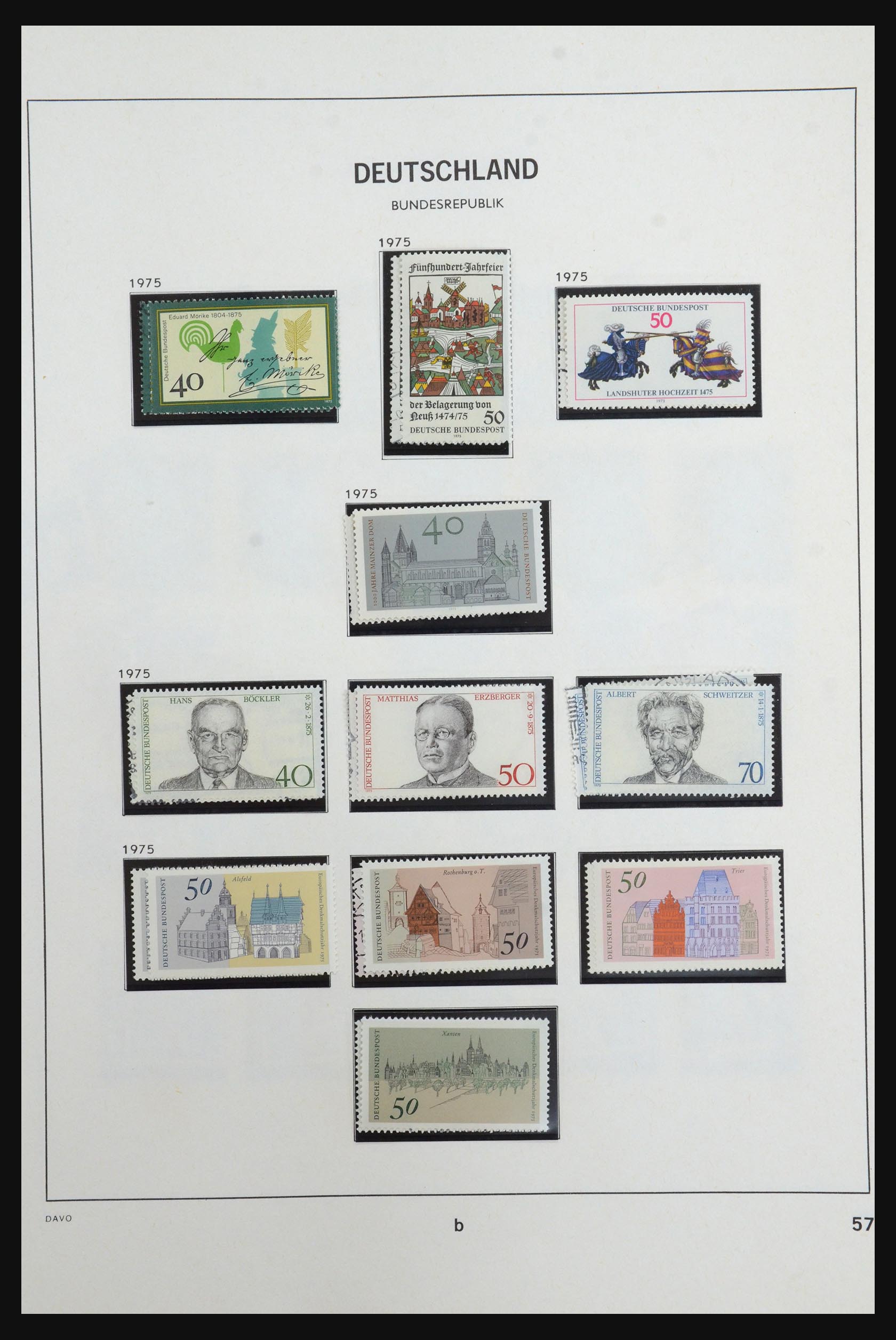 31635 100 - 31635 Bundespost 1949-2000.