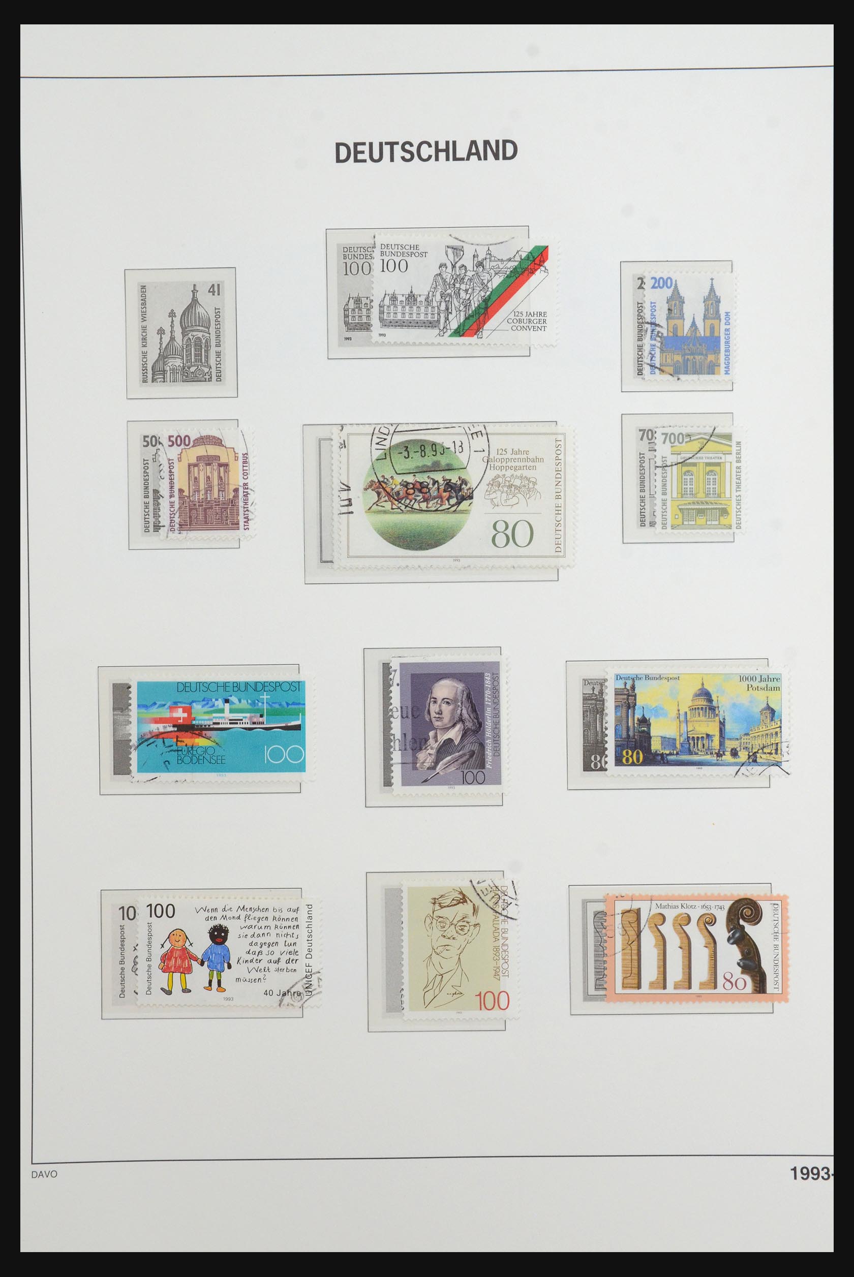 31635 222 - 31635 Bundespost 1949-2000.