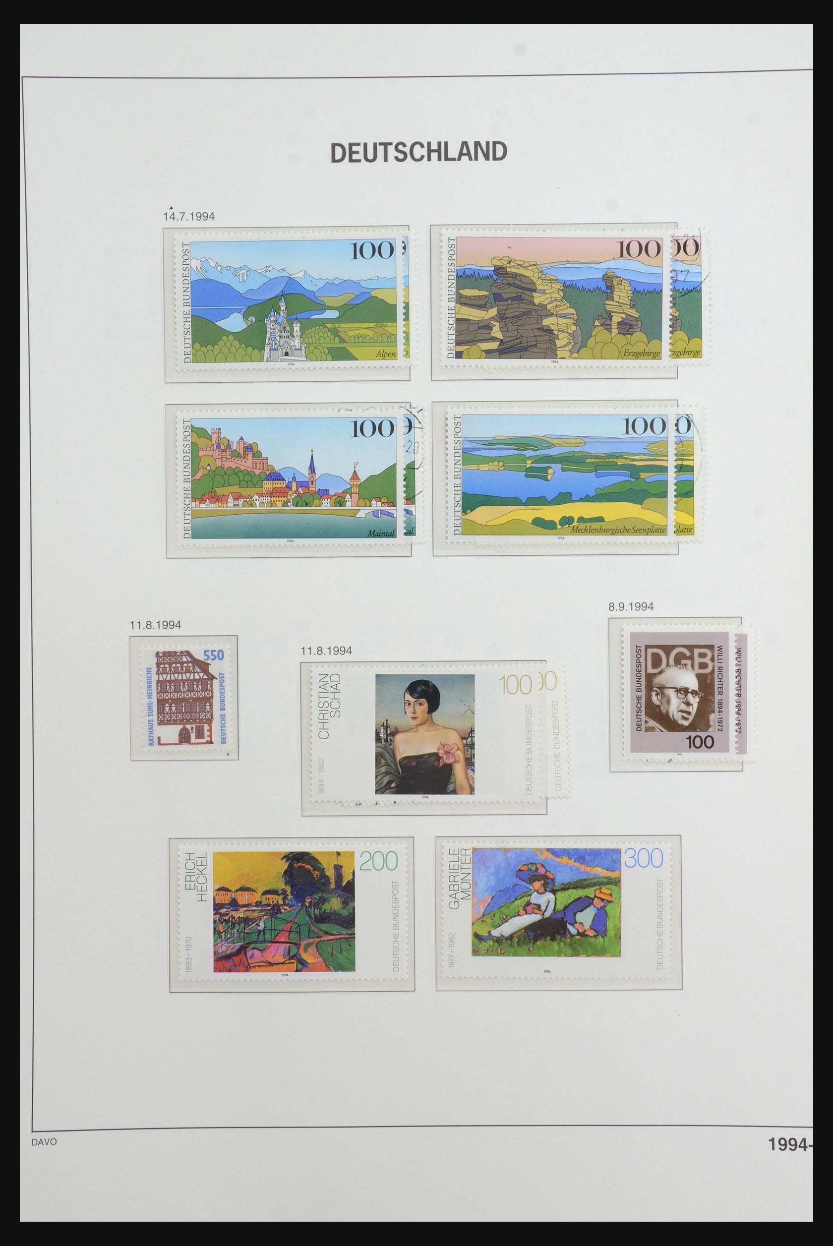 31635 228 - 31635 Bundespost 1949-2000.