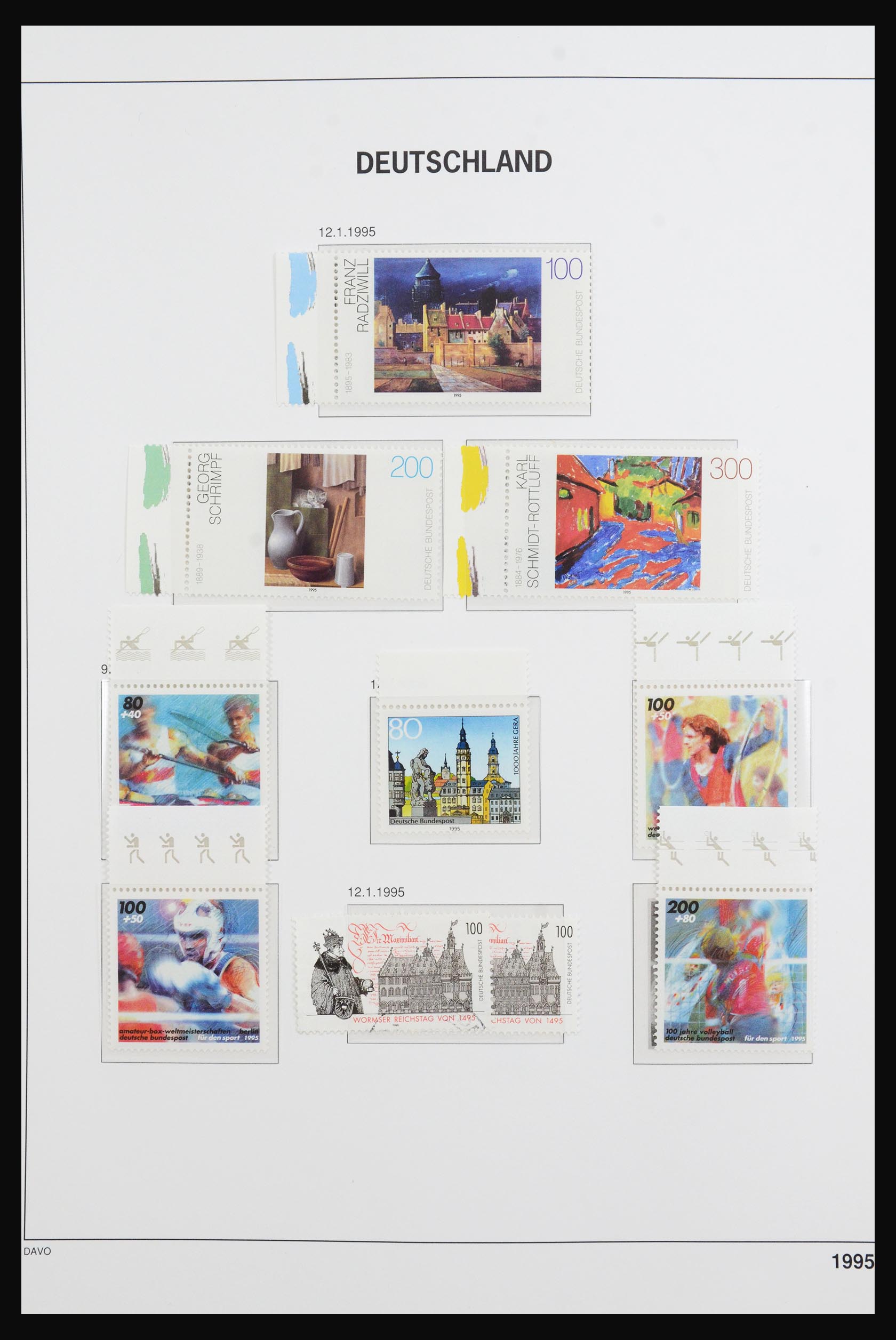 31635 231 - 31635 Bundespost 1949-2000.