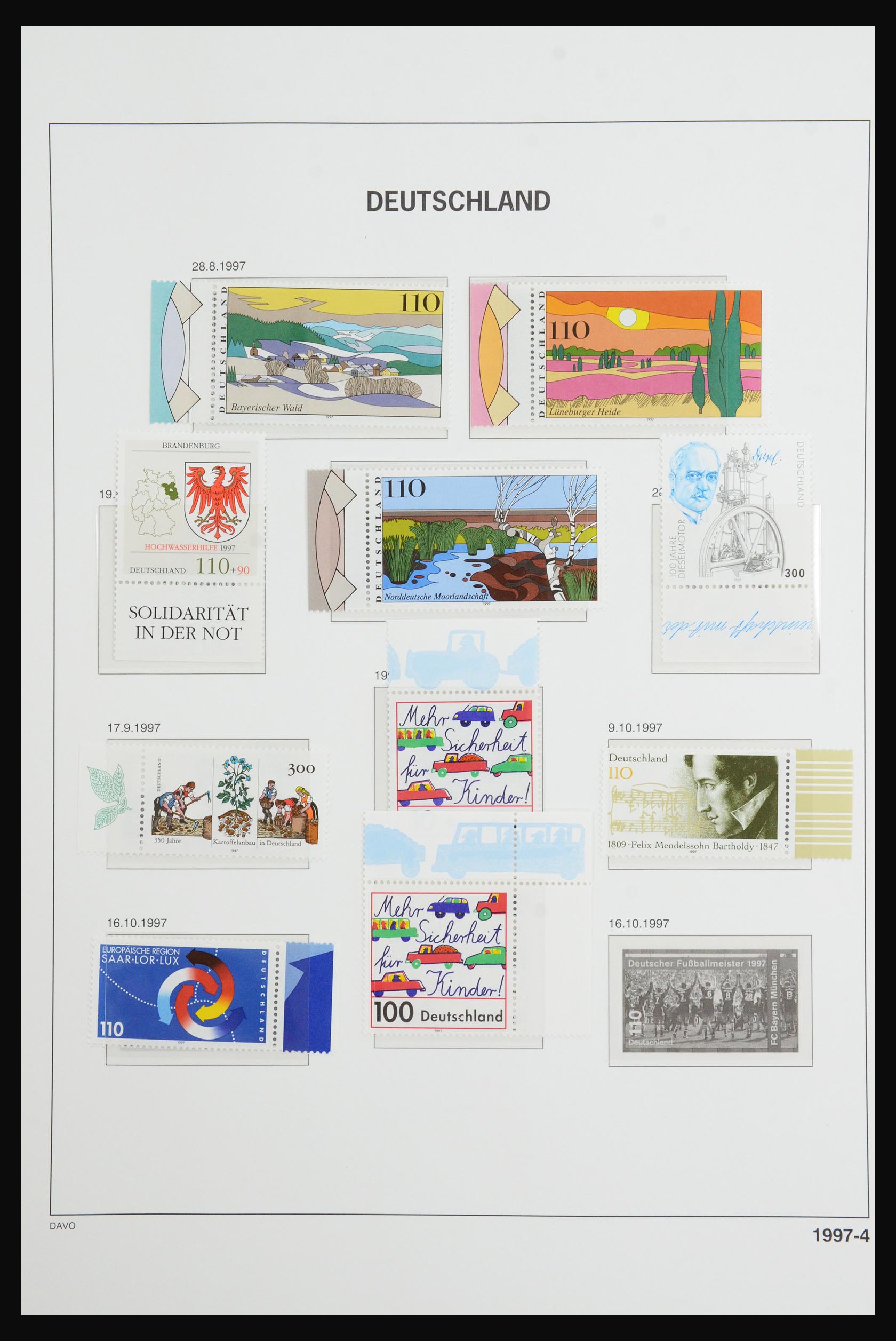 31635 246 - 31635 Bundespost 1949-2000.