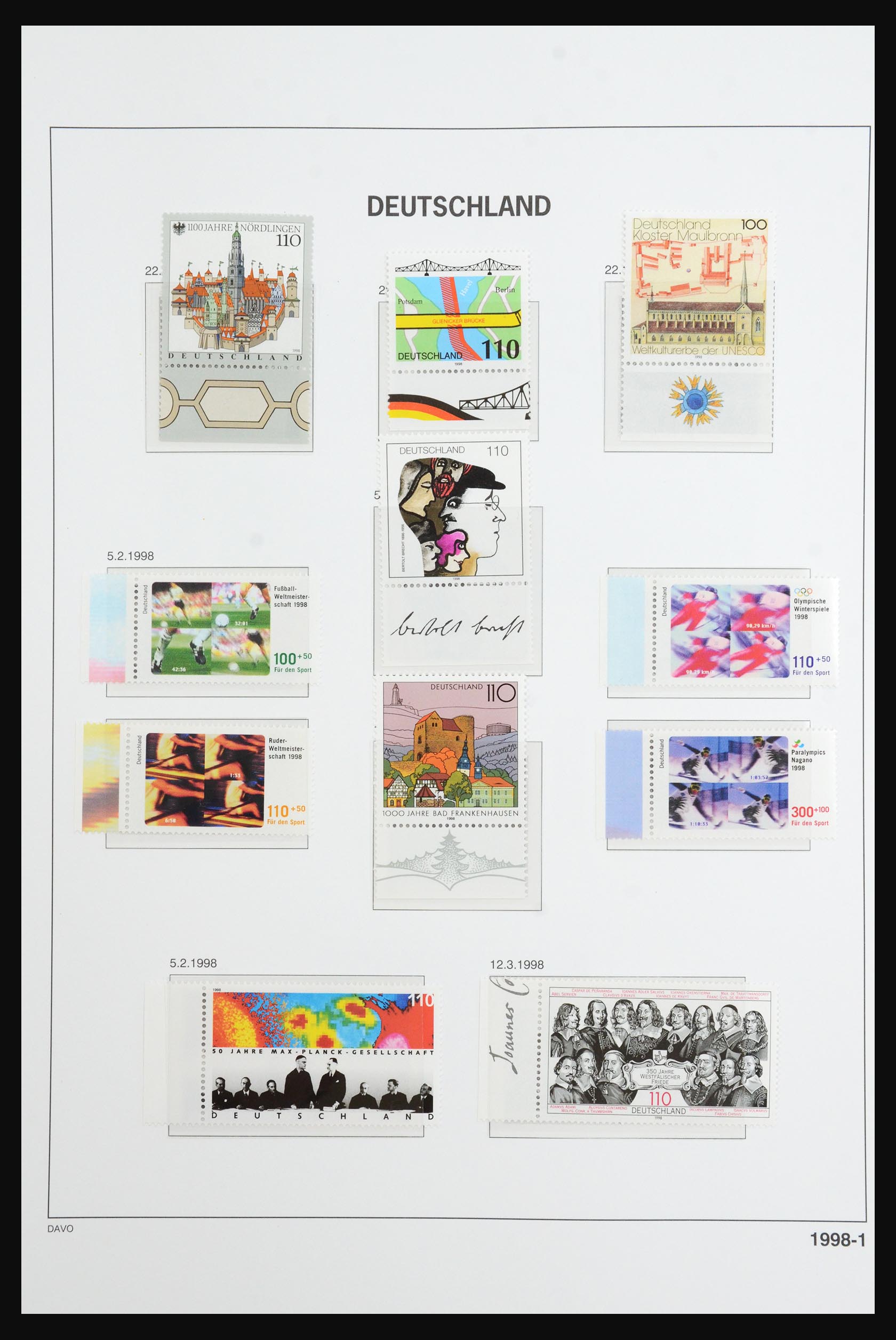 31635 248 - 31635 Bundespost 1949-2000.