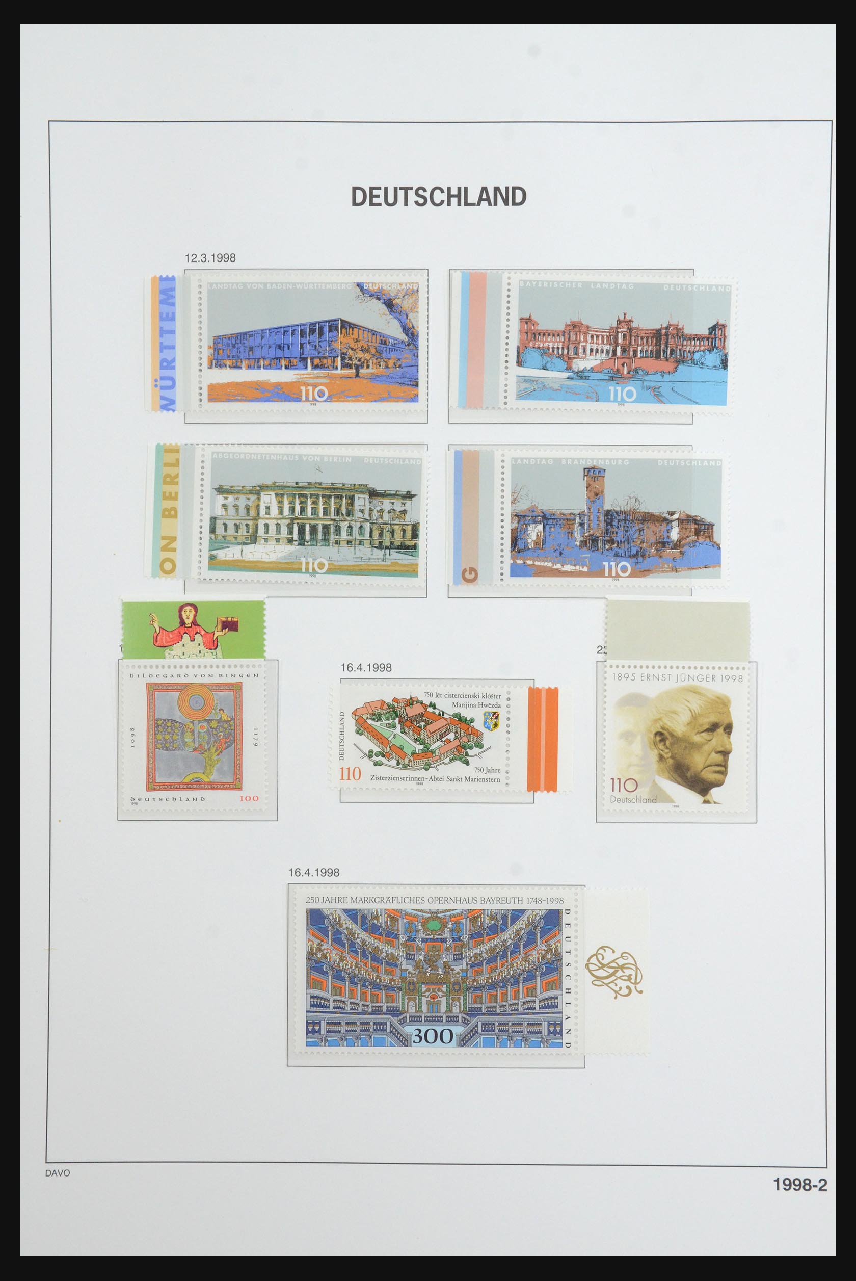31635 249 - 31635 Bundespost 1949-2000.