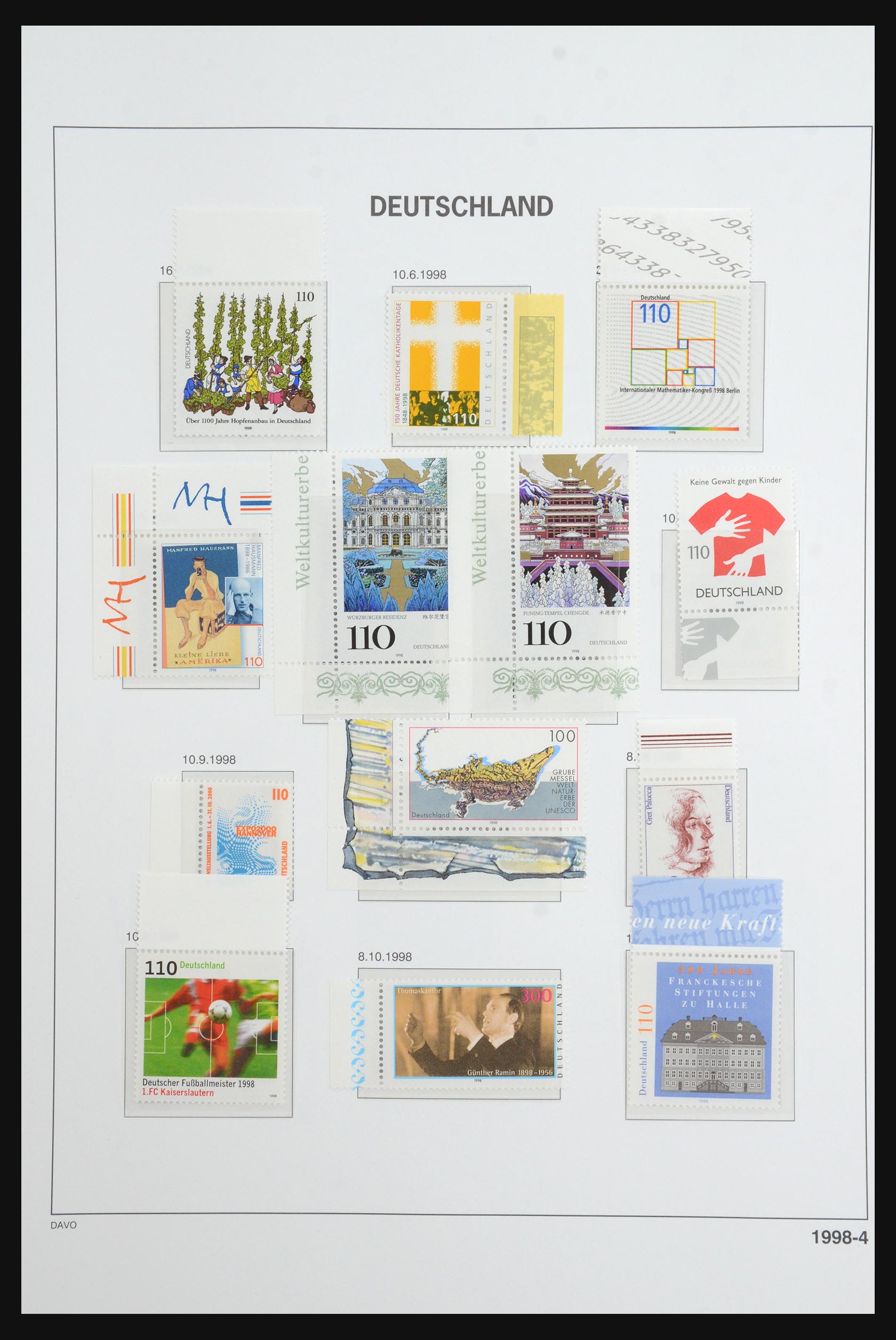 31635 251 - 31635 Bundespost 1949-2000.