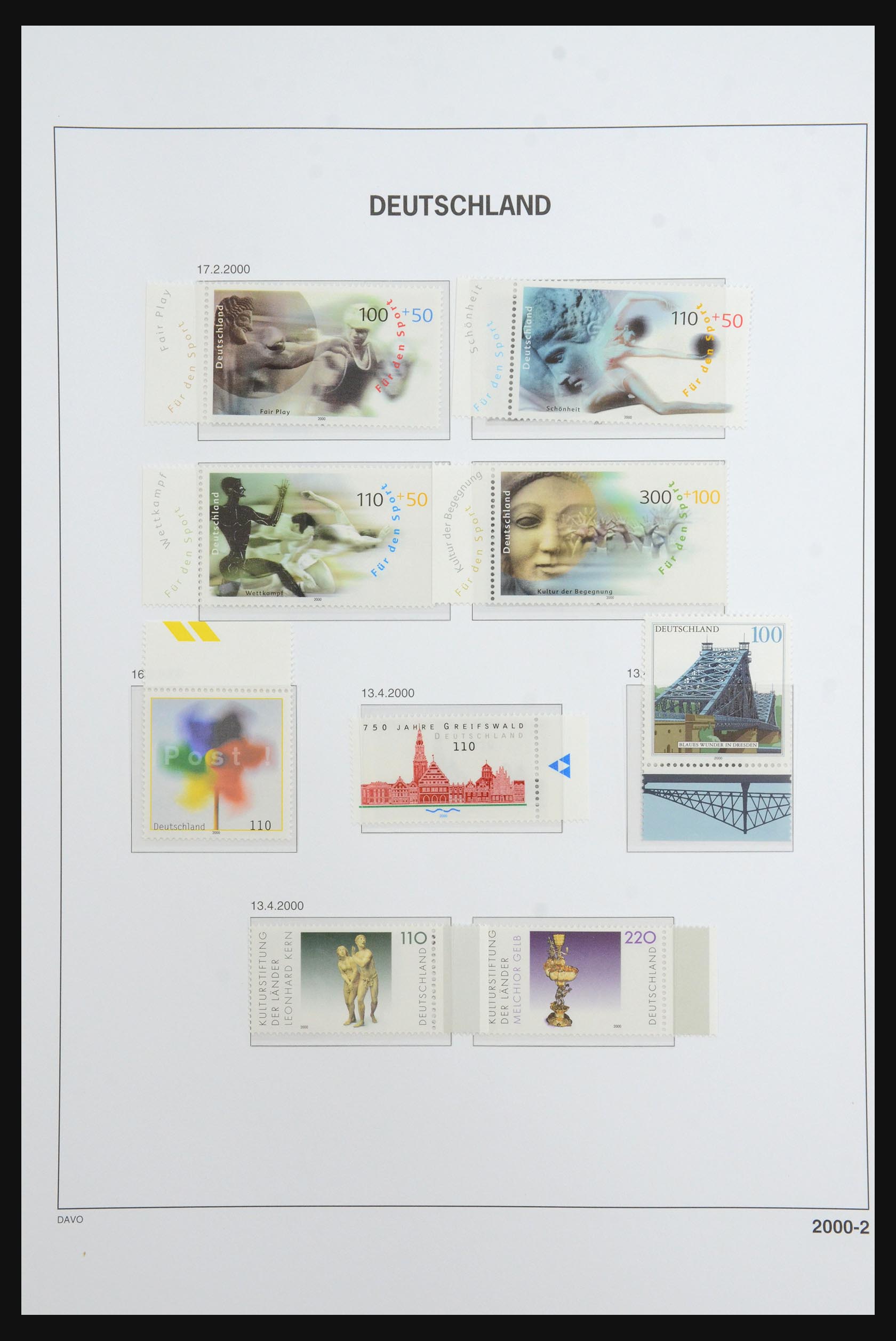 31635 259 - 31635 Bundespost 1949-2000.