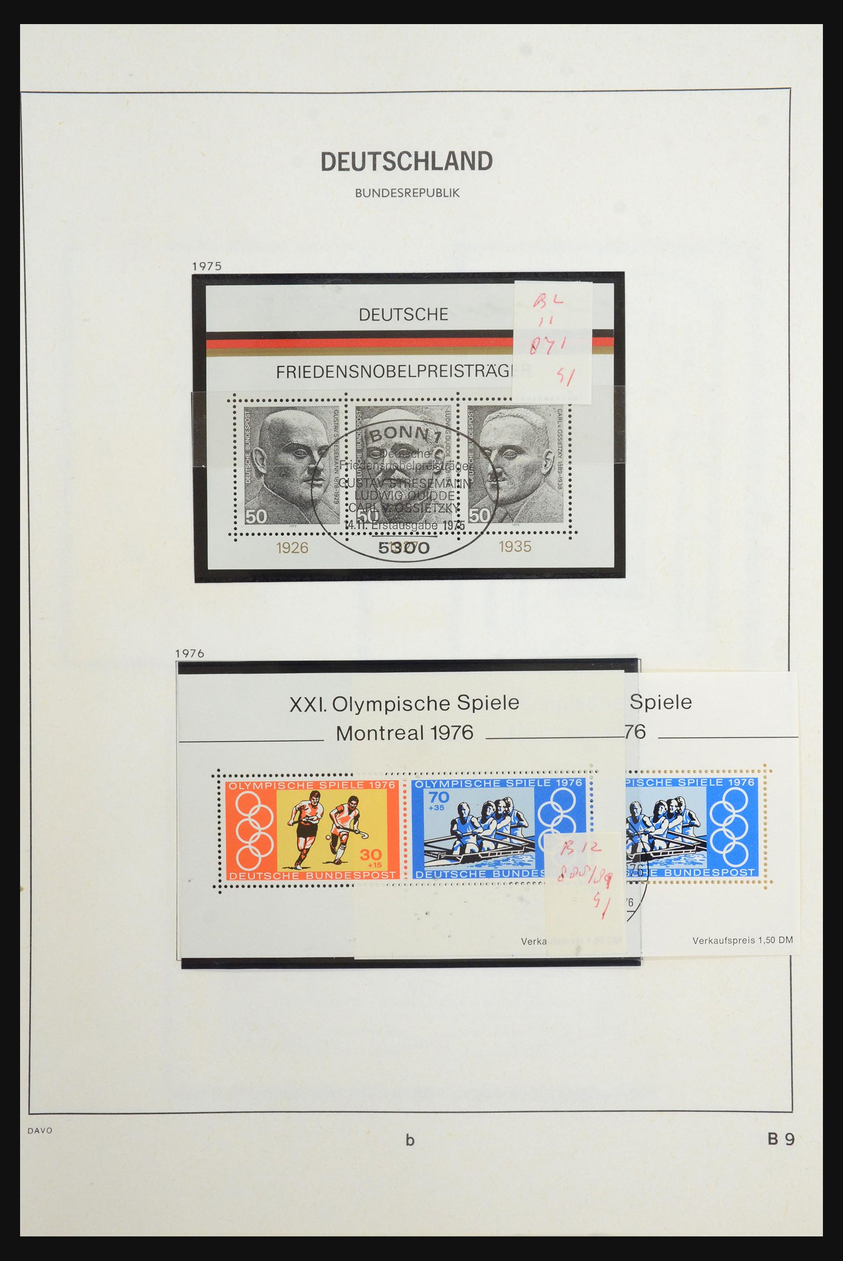 31635 284 - 31635 Bundespost 1949-2000.