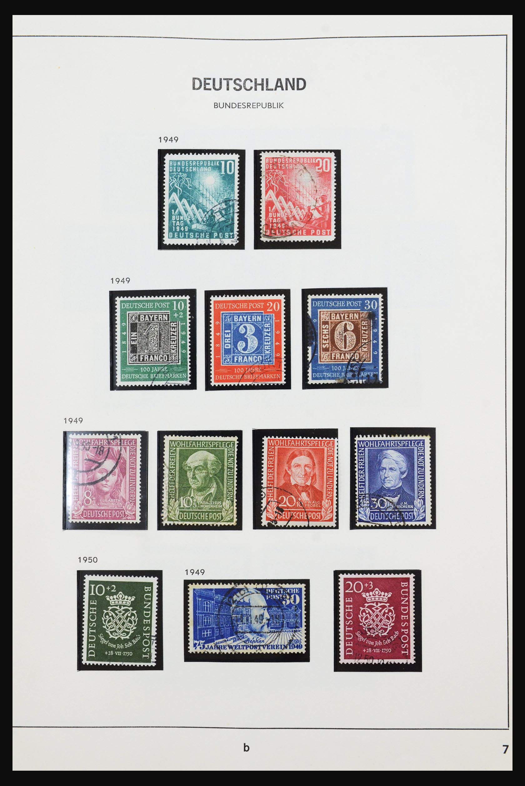 31637 001 - 31637 Bundespost 1949-1989.