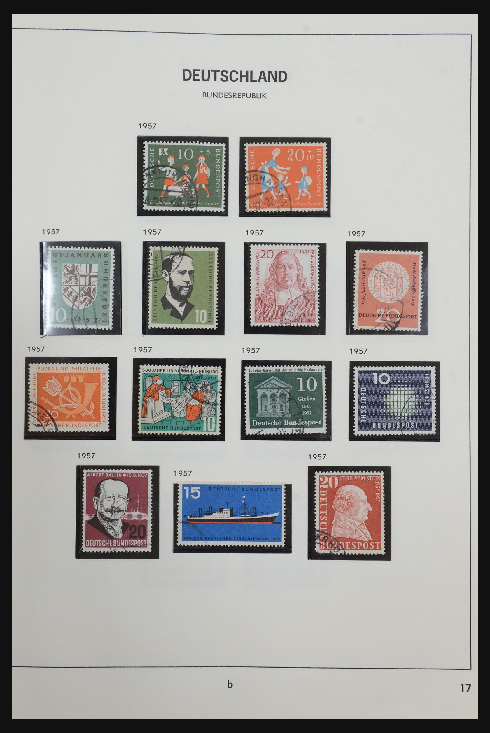 31637 011 - 31637 Bundespost 1949-1989.