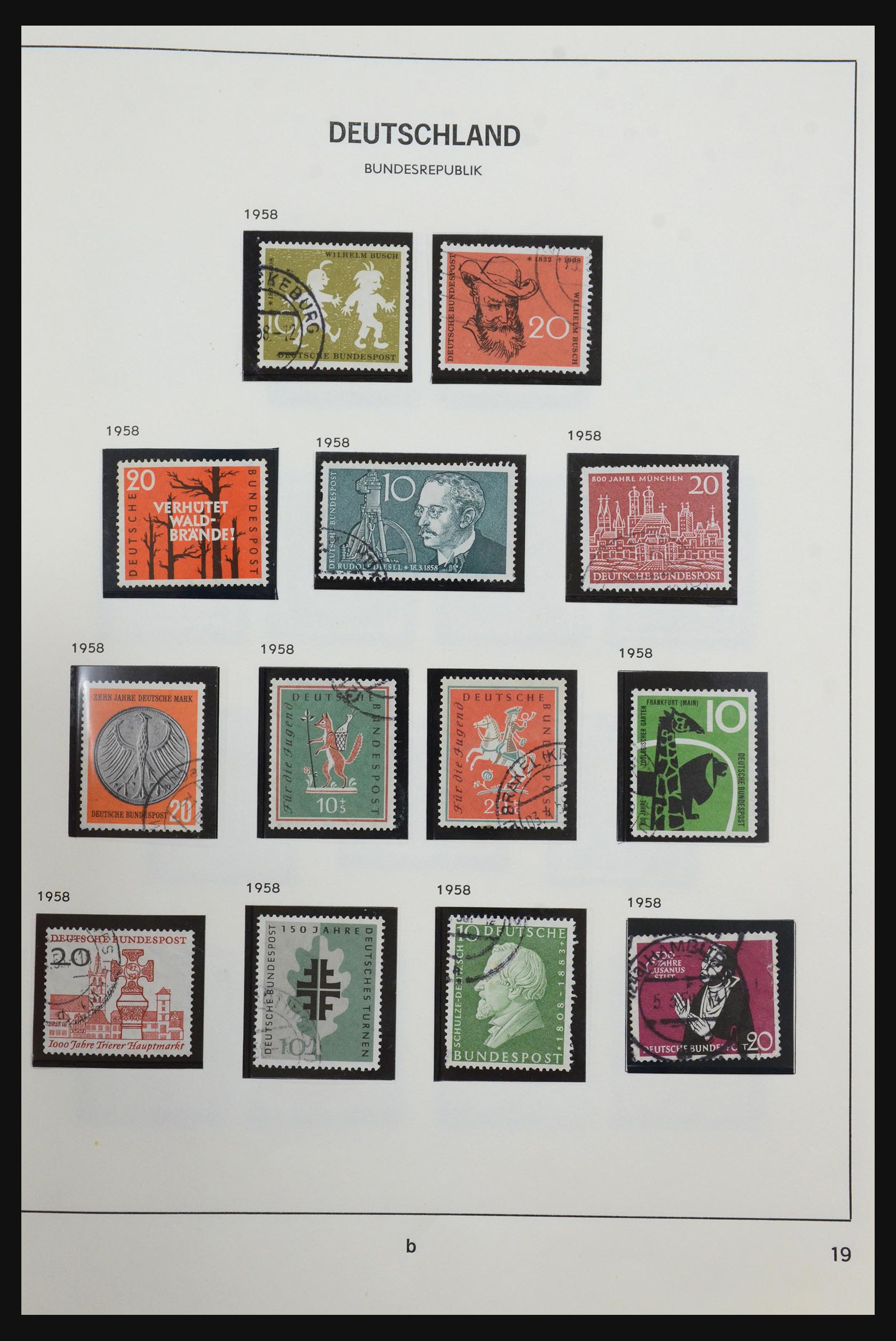 31637 013 - 31637 Bundespost 1949-1989.
