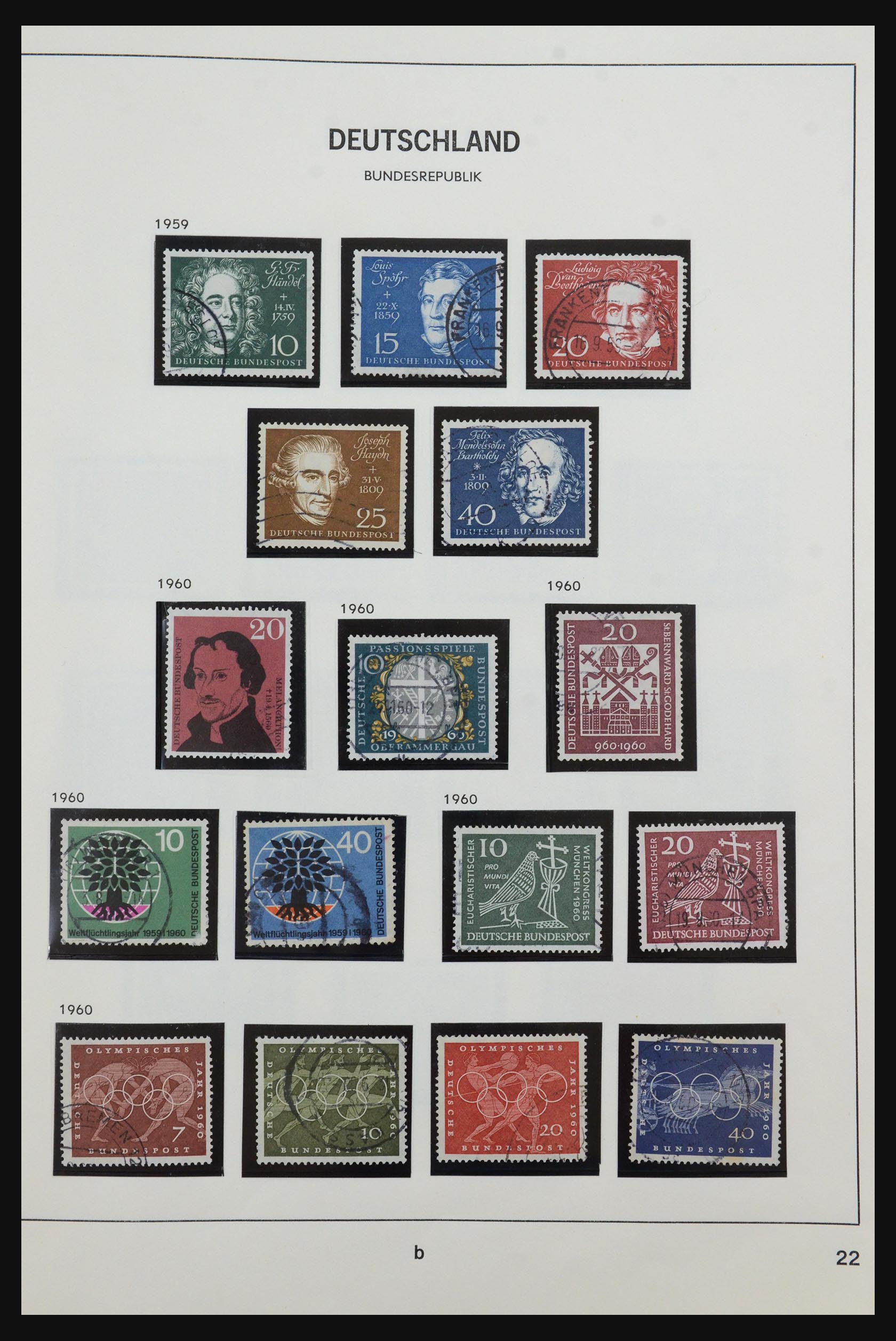 31637 016 - 31637 Bundespost 1949-1989.