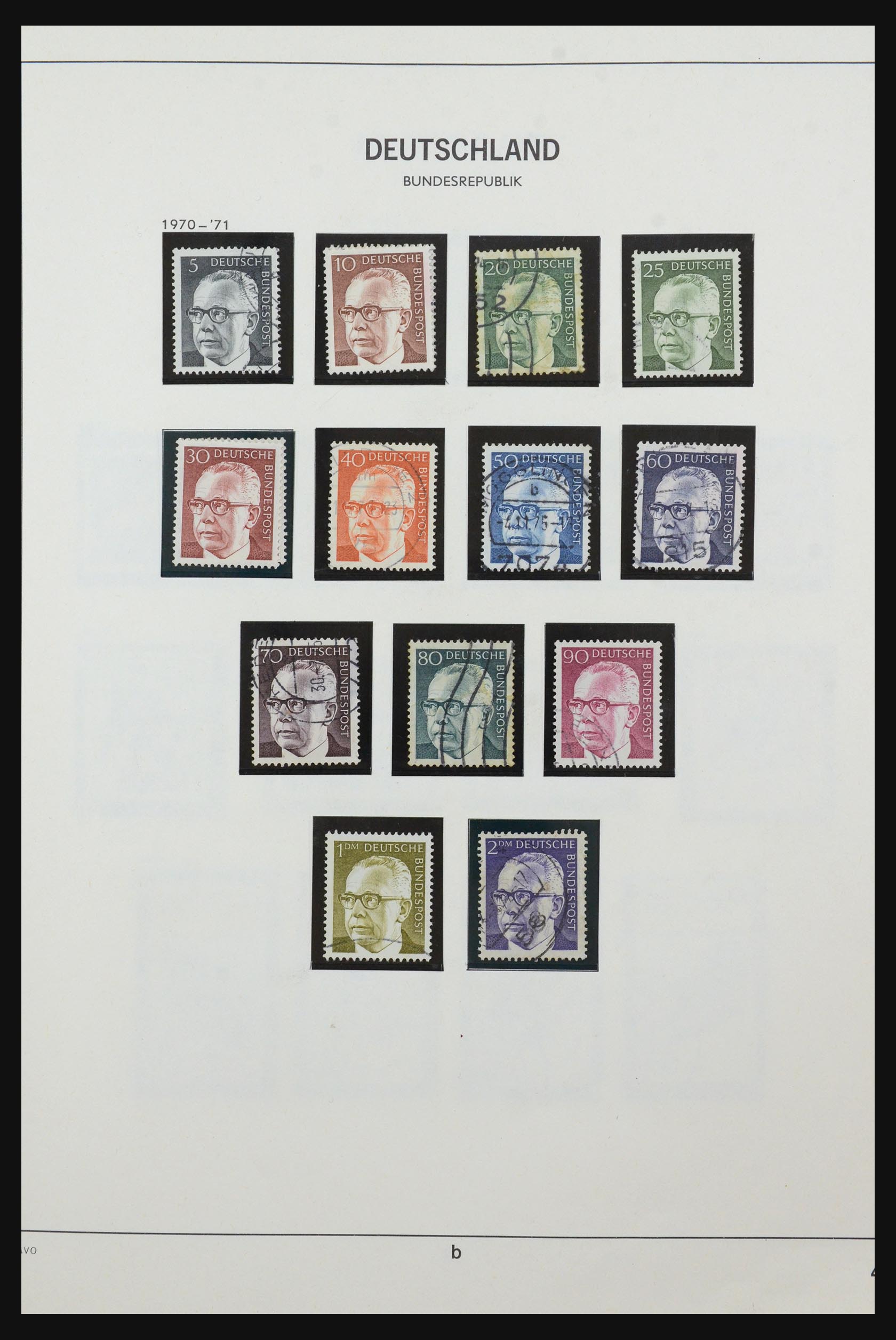 31637 037 - 31637 Bundespost 1949-1989.