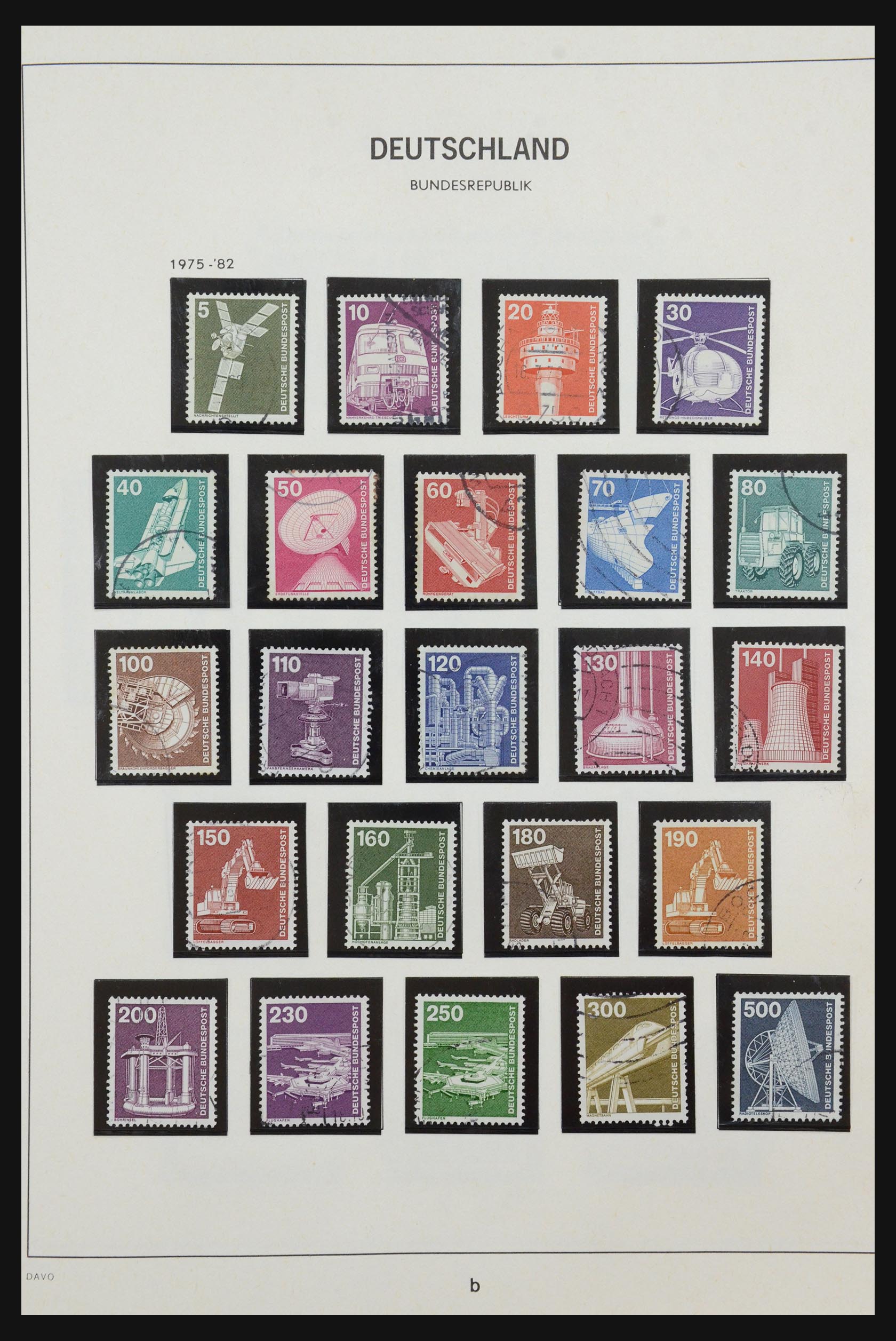 31637 052 - 31637 Bundespost 1949-1989.