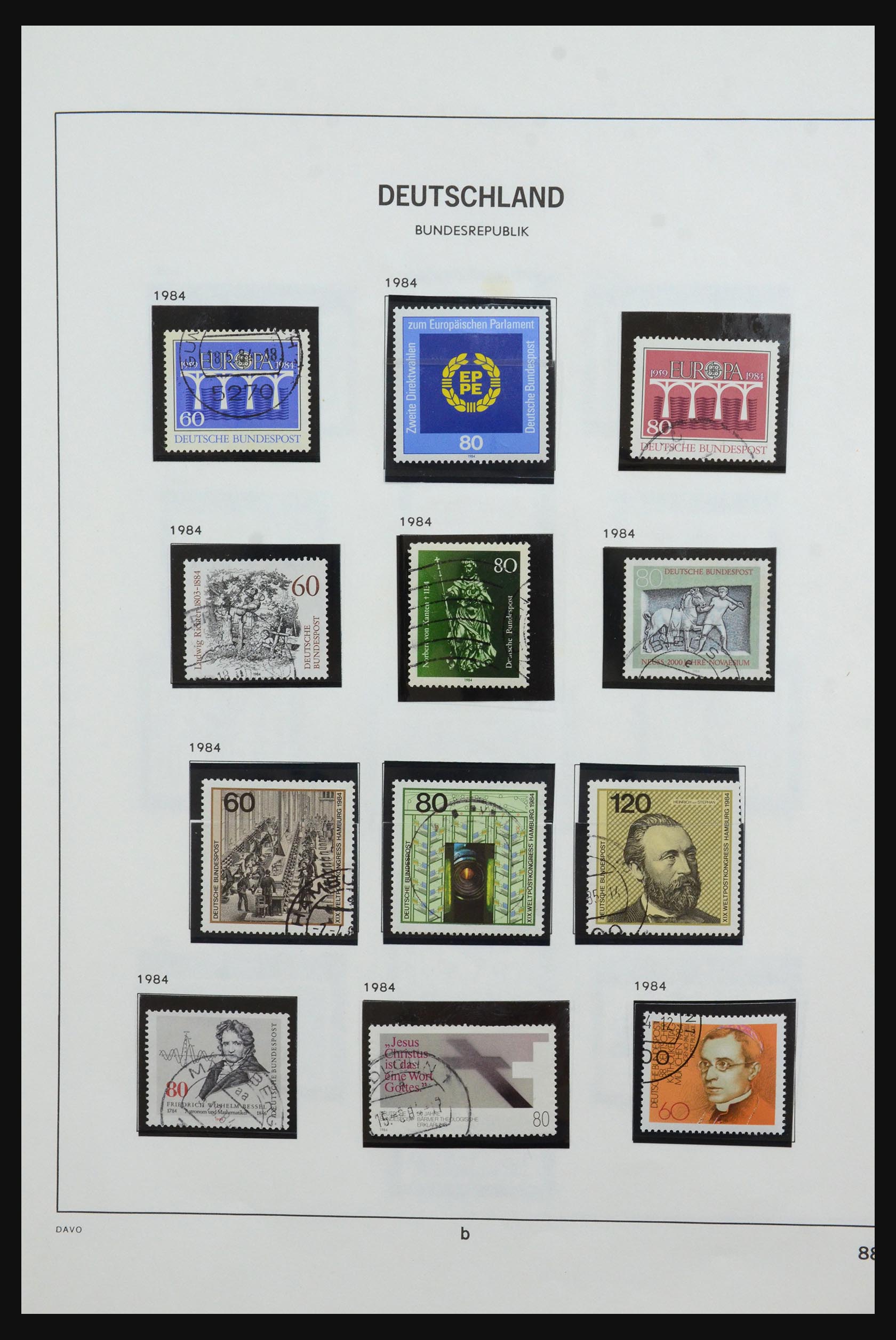 31637 082 - 31637 Bundespost 1949-1989.