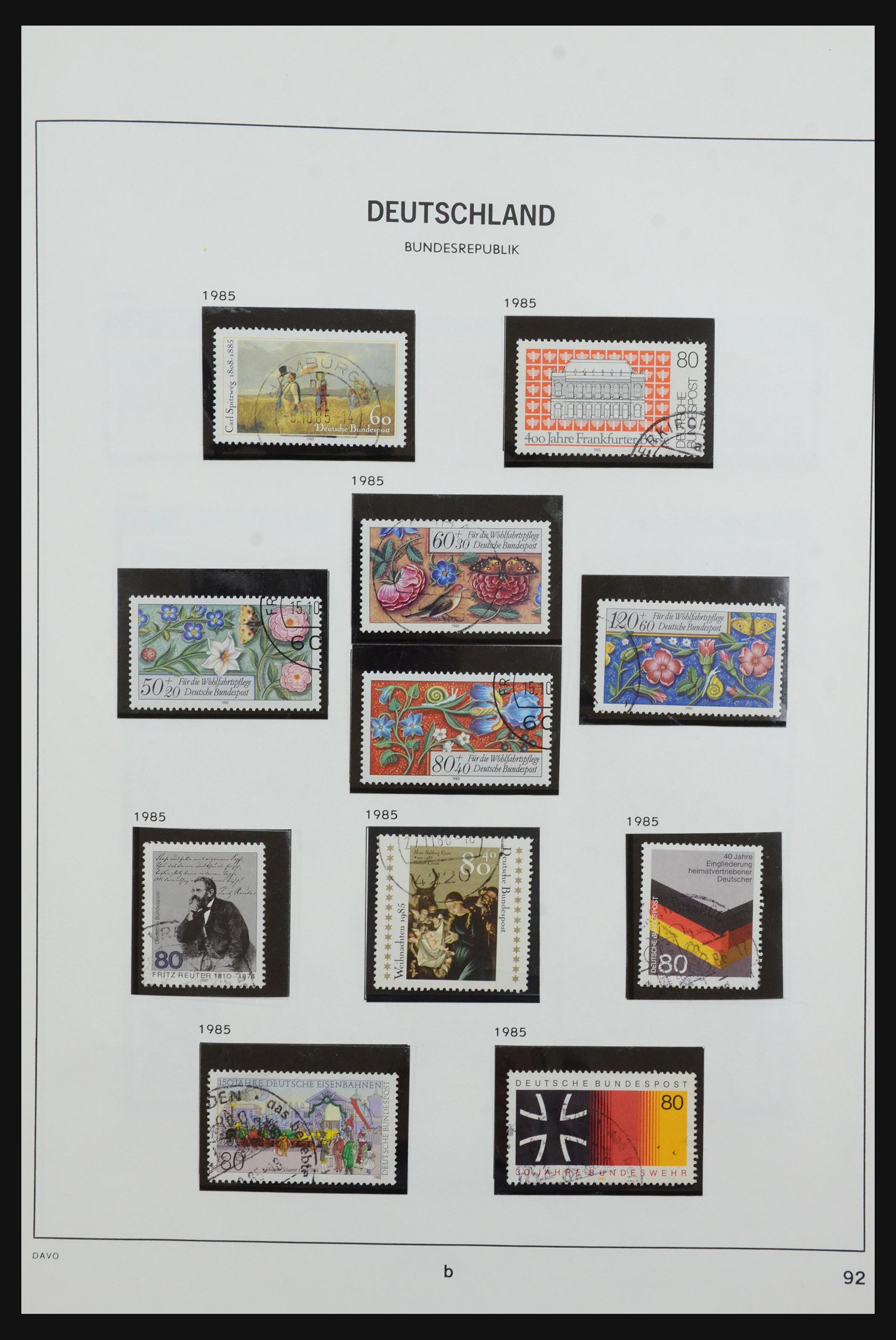31637 086 - 31637 Bundespost 1949-1989.