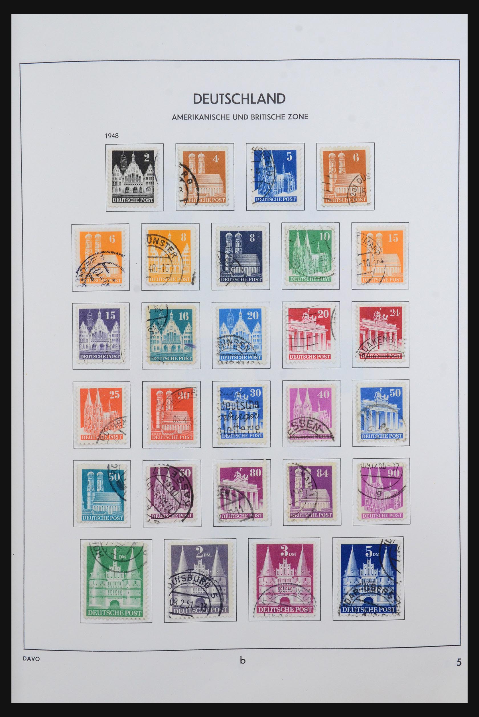 31638 010 - 31638 Bundespost 1949-1989.
