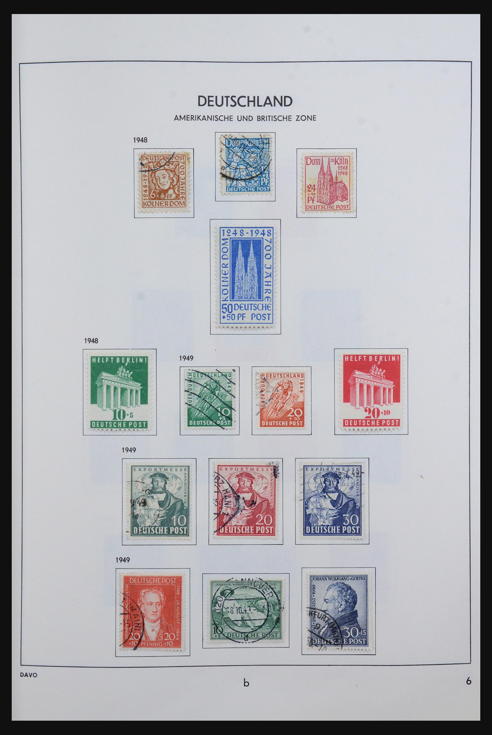 31638 012 - 31638 Bundespost 1949-1989.