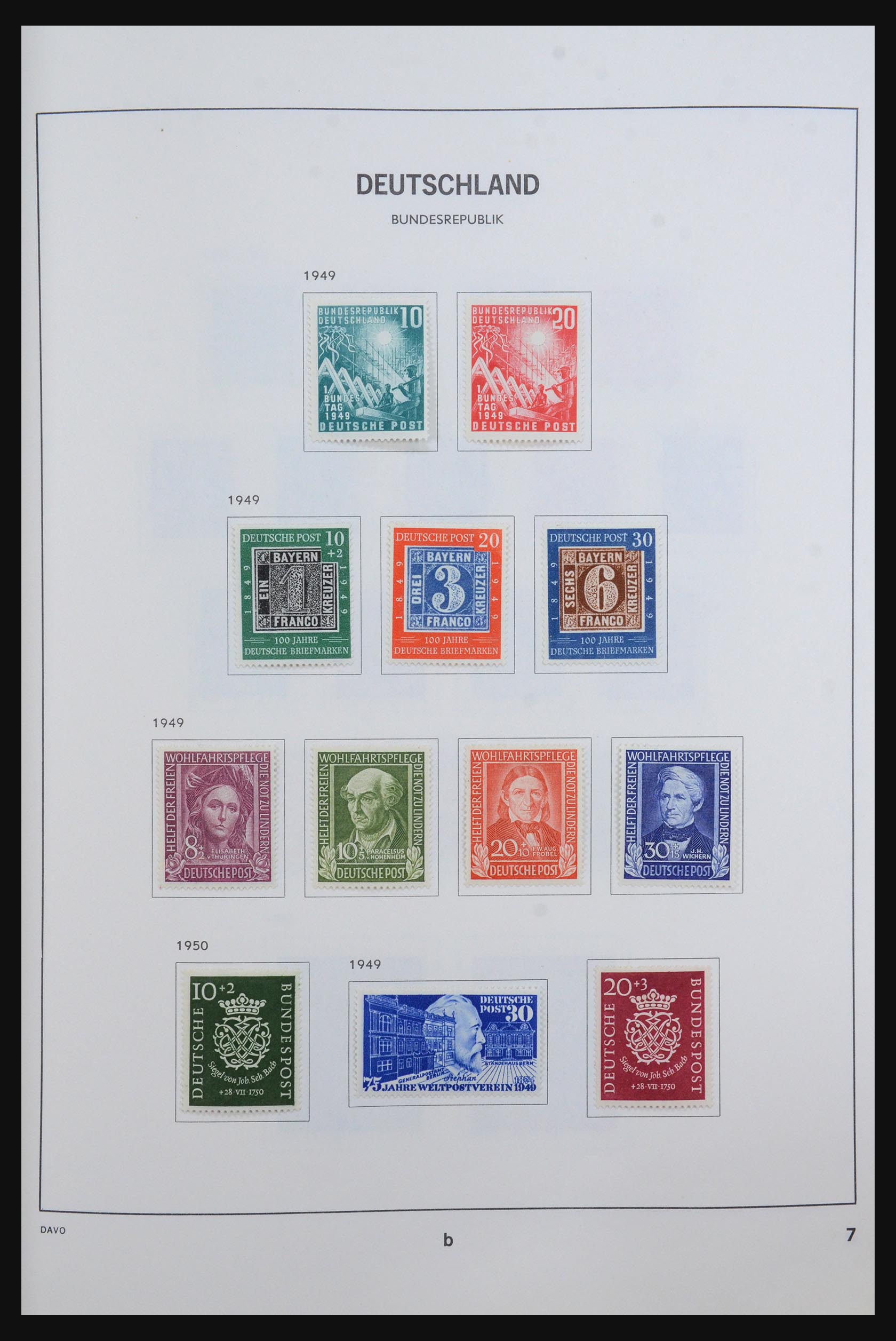 31638 013 - 31638 Bundespost 1949-1989.